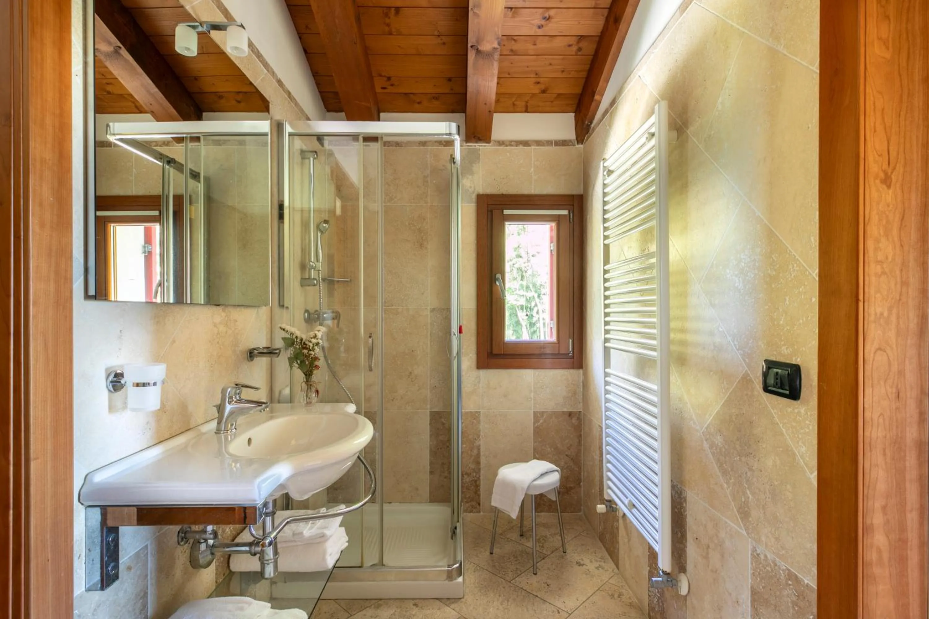 Bathroom in Agriturismo Porcaloca