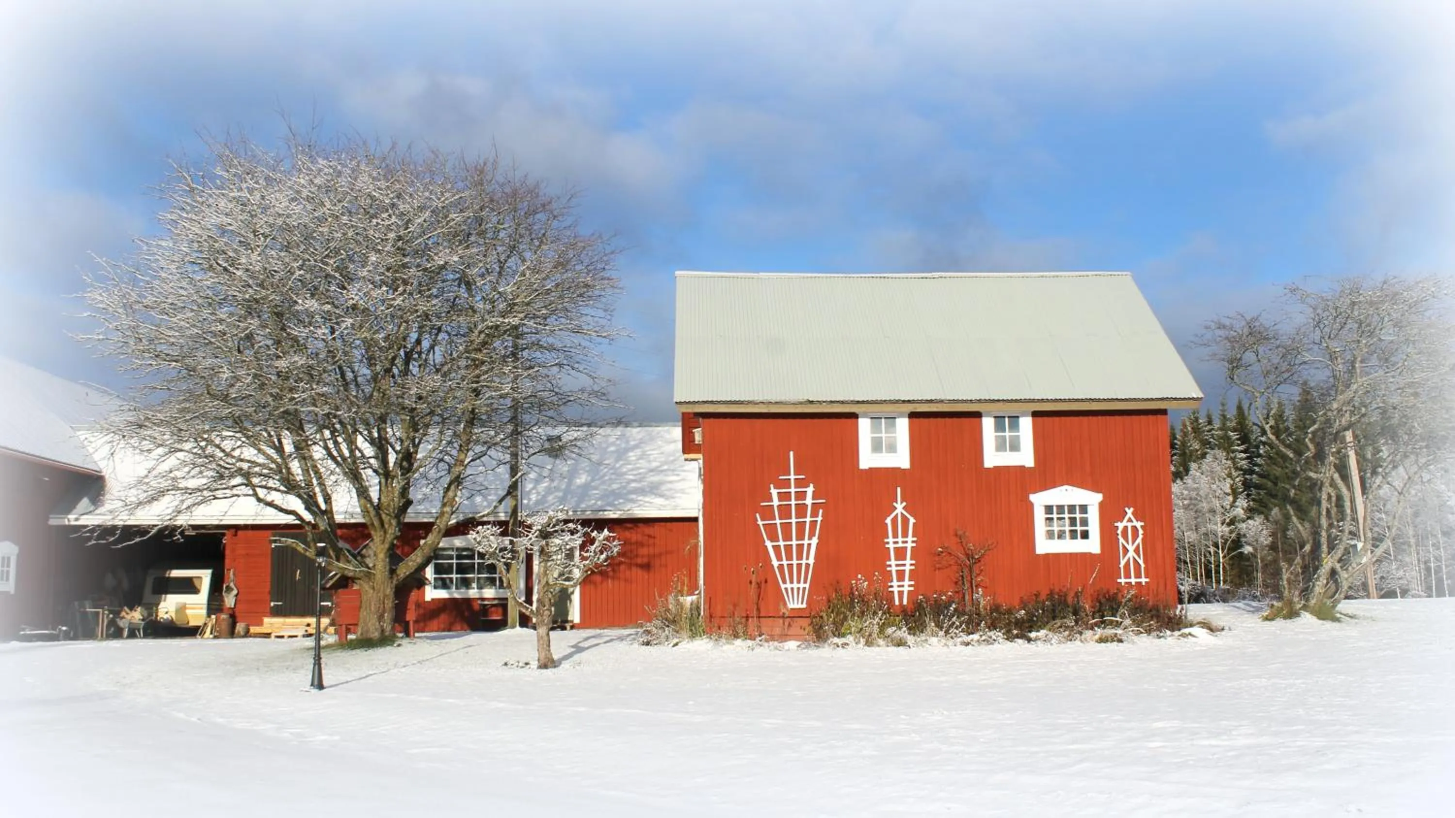Inner courtyard view in Stordrågen