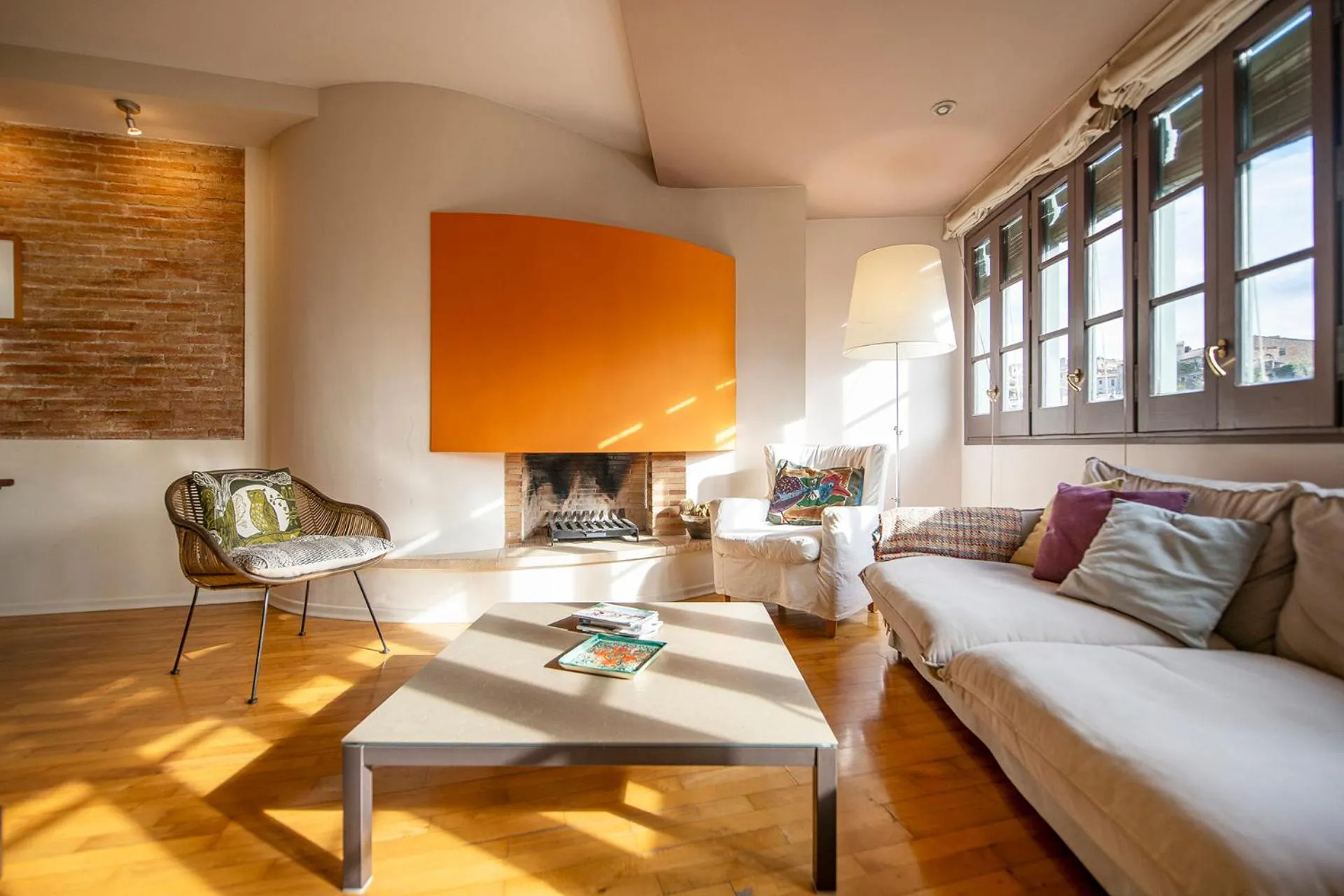 Living room in Sleep & Stay- Luxury top floor apt with terrace