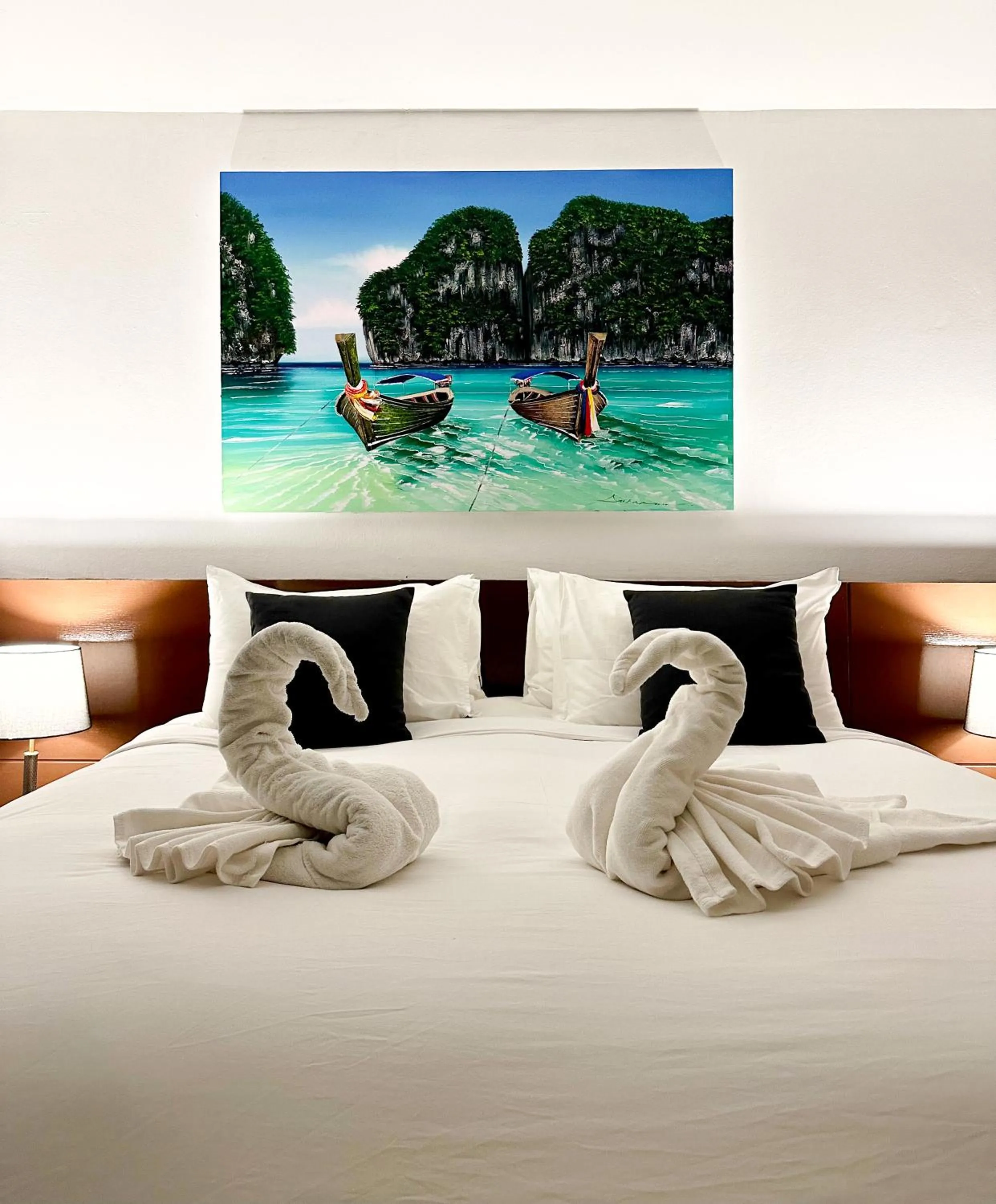 Bed in Sea Hills Resort