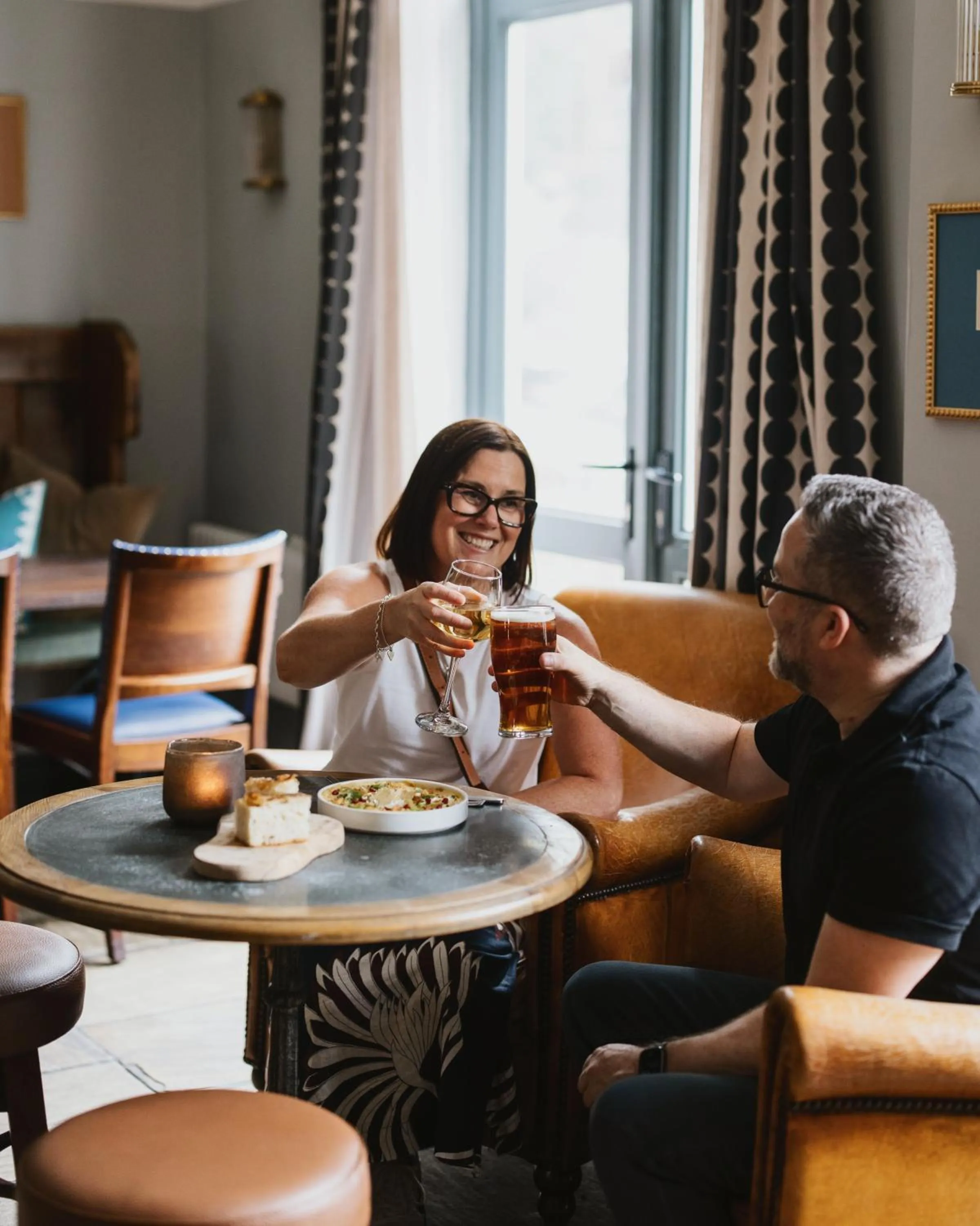Seating area in Tower Hotel