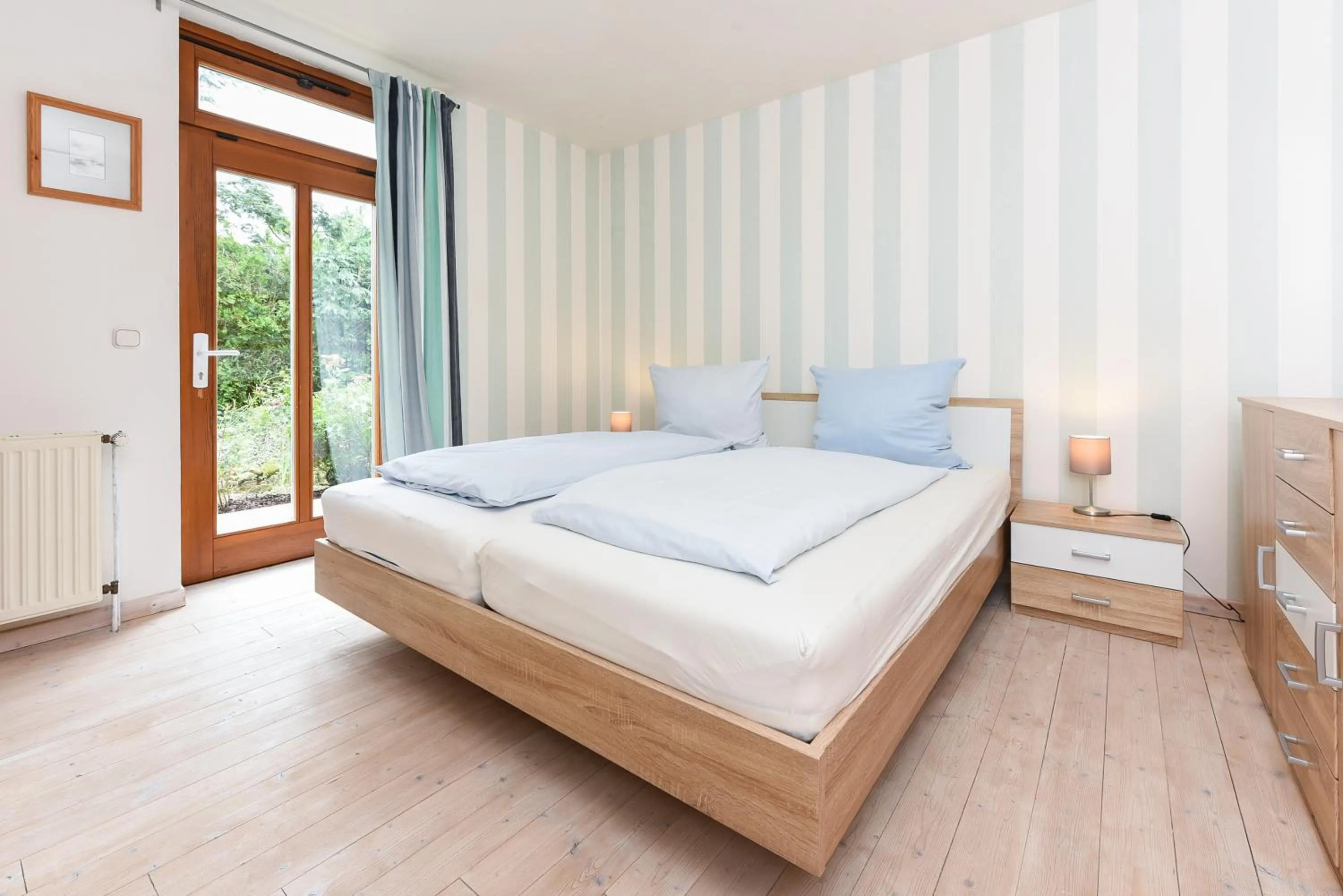 Bed in Ferienhaus Admiral Wilhelm von Teg