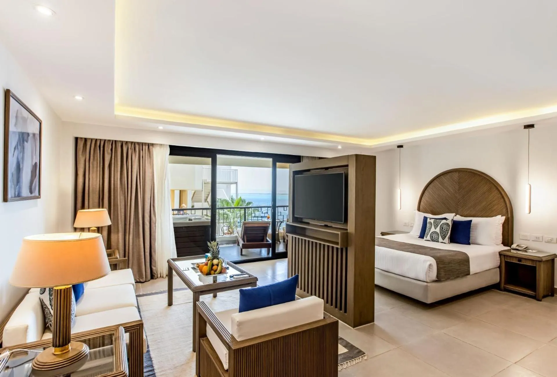 Bedroom, Bed in Sunrise Holidays Resort -Adults Only