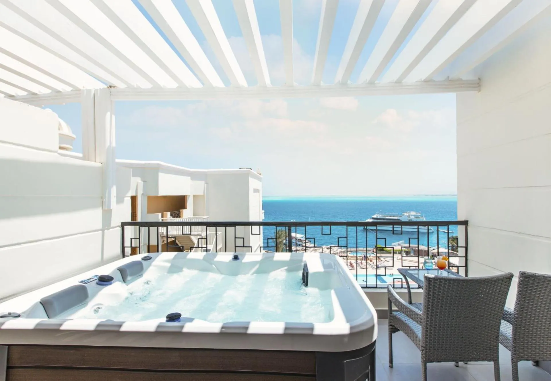 Balcony/Terrace in Sunrise Holidays Resort -Adults Only