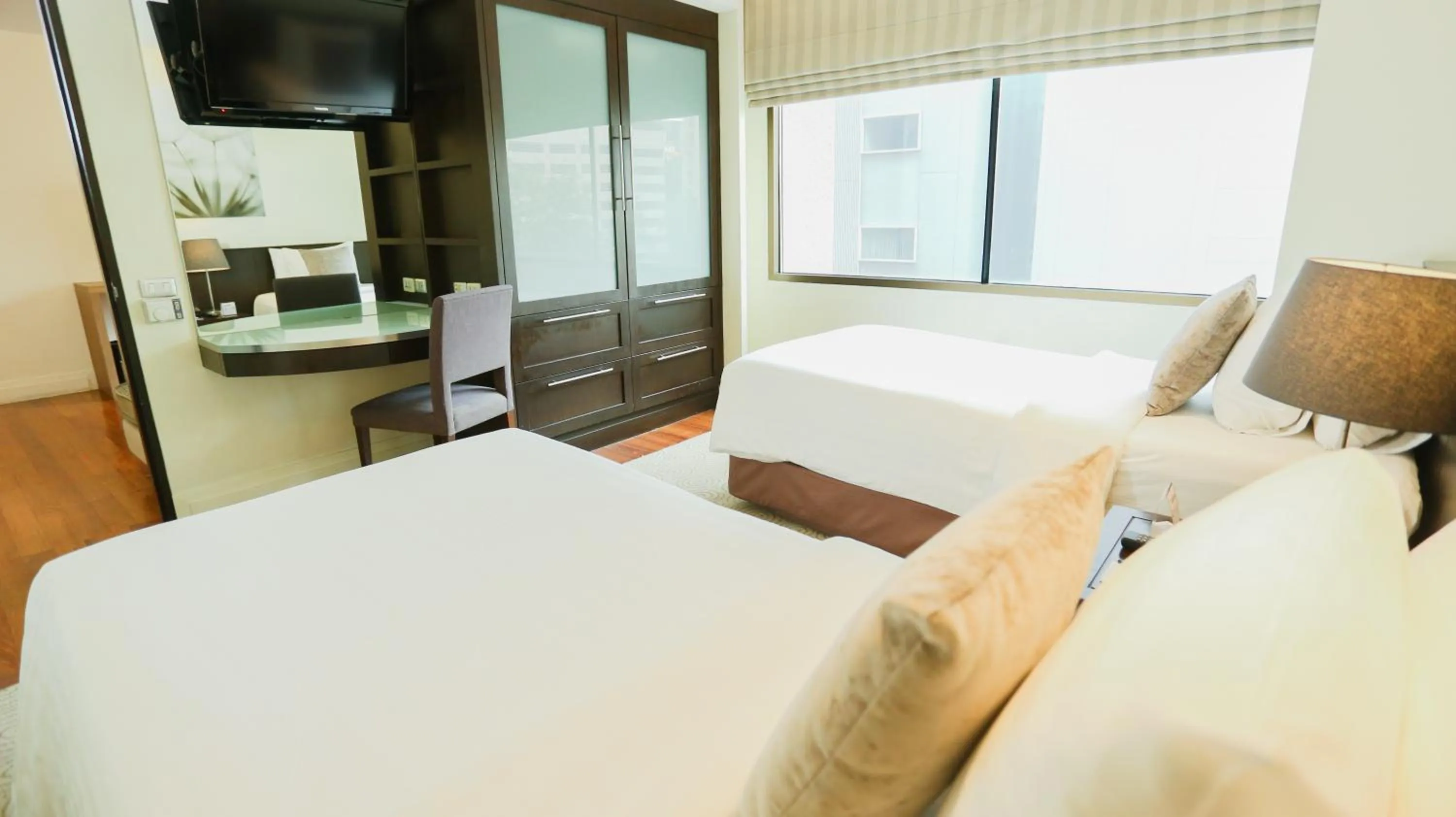 Bedroom, Bed in The Quarter Saladaeng by UHG