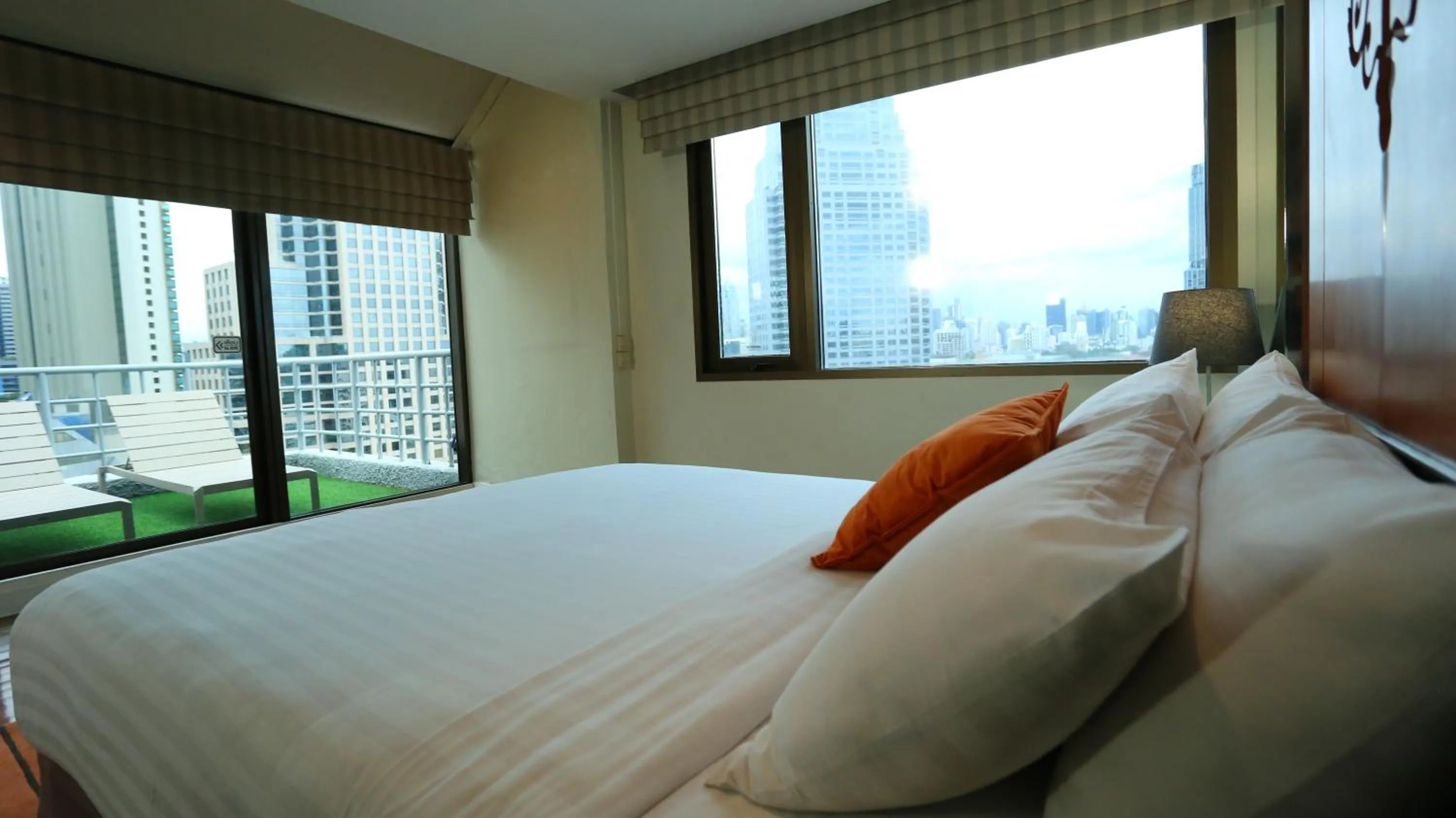 Bedroom, Bed in The Quarter Saladaeng by UHG