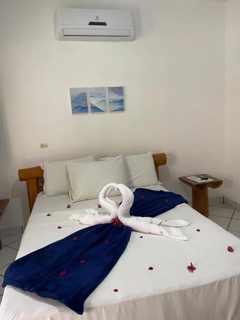 Bedroom, Bed in Pousada Pedra Furada