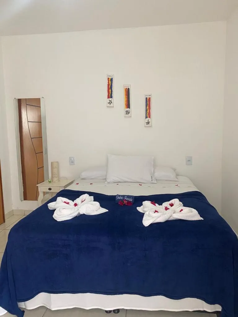 Bedroom, Bed in Pousada Pedra Furada