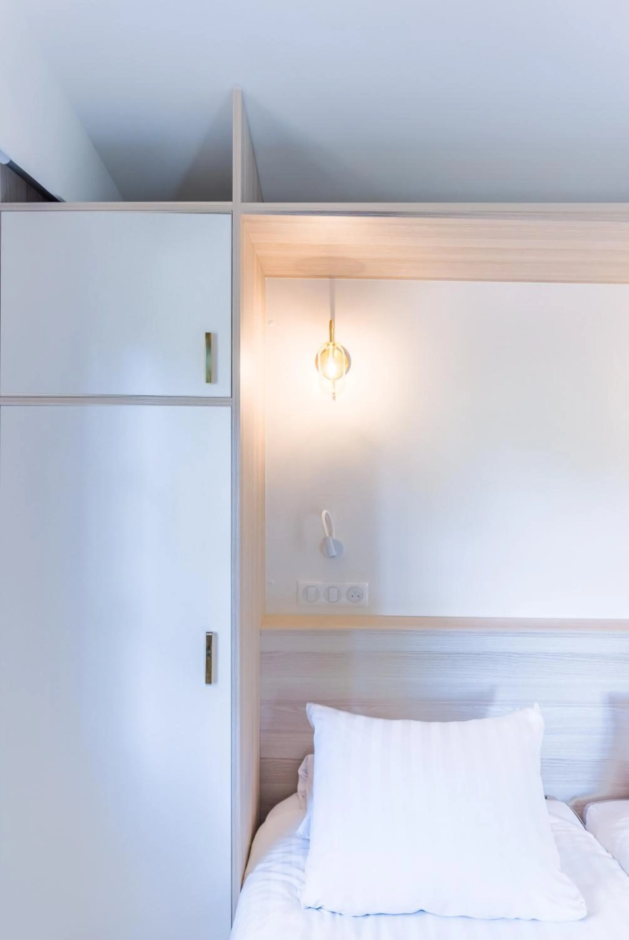 Bed in La Villa Vicha, The Originals Relais