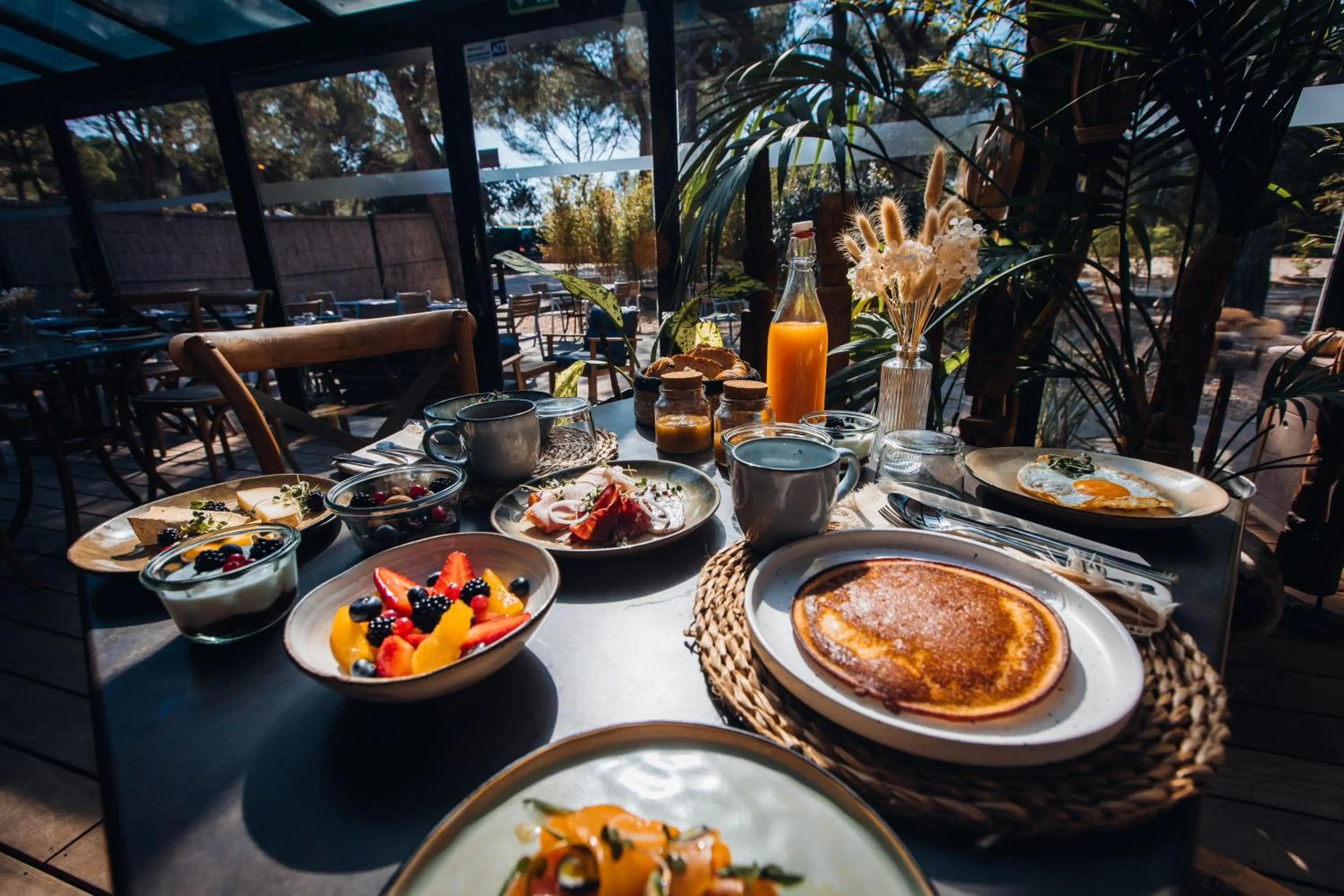 Food and drinks in La Villa Vicha, The Originals Relais