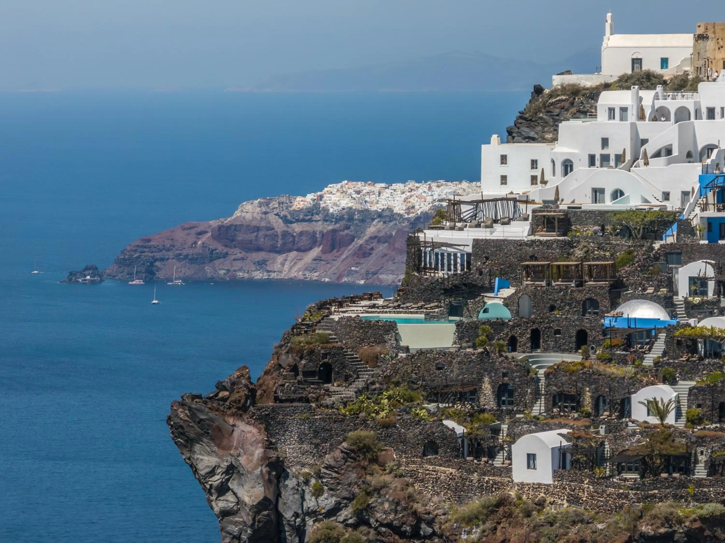 Property building in Honeymoon Petra Villas