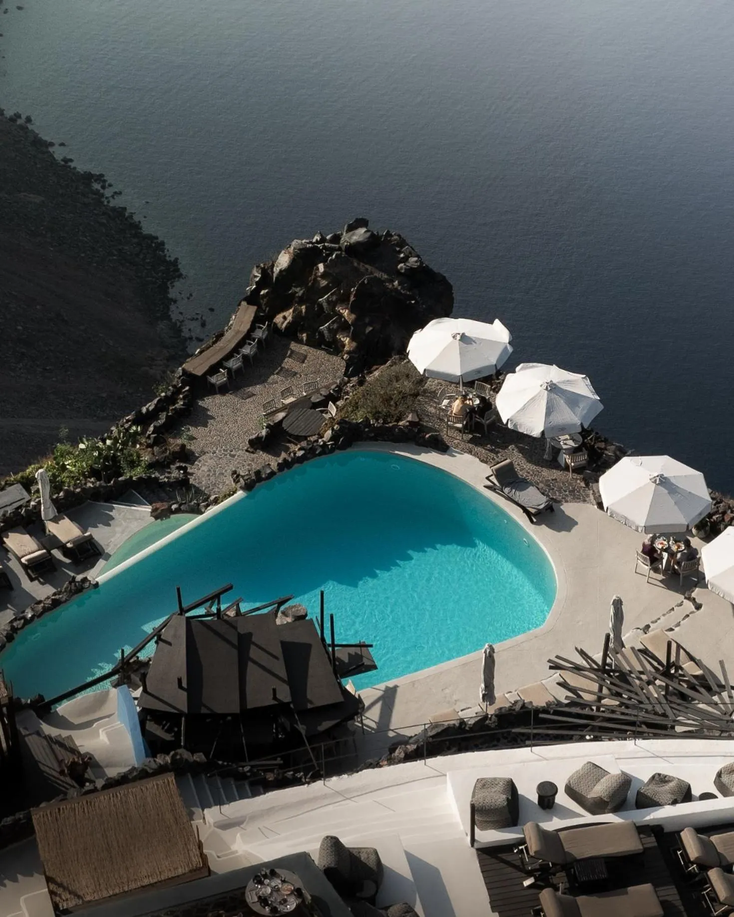 Natural landscape in Honeymoon Petra Villas