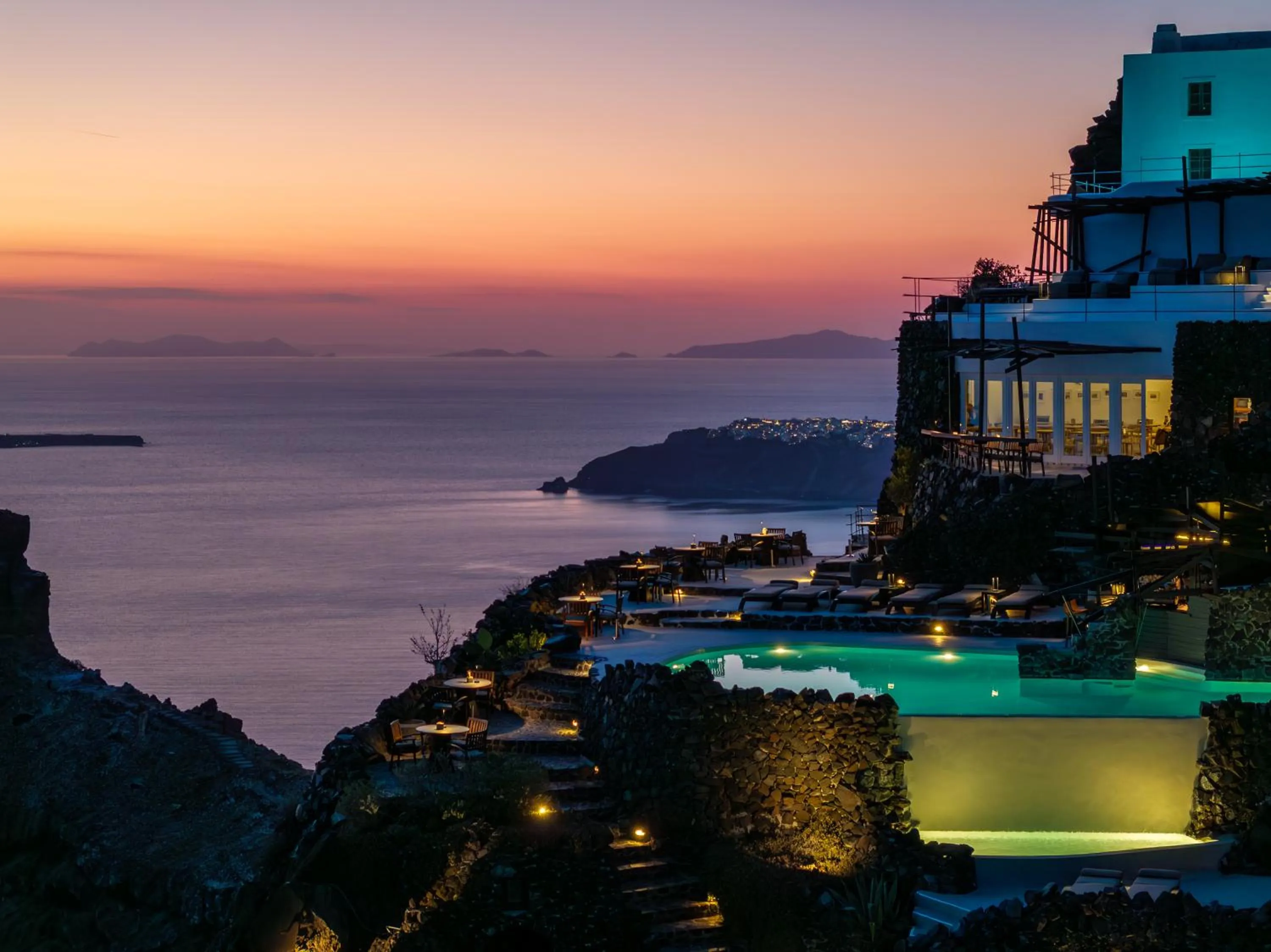 Property building in Honeymoon Petra Villas