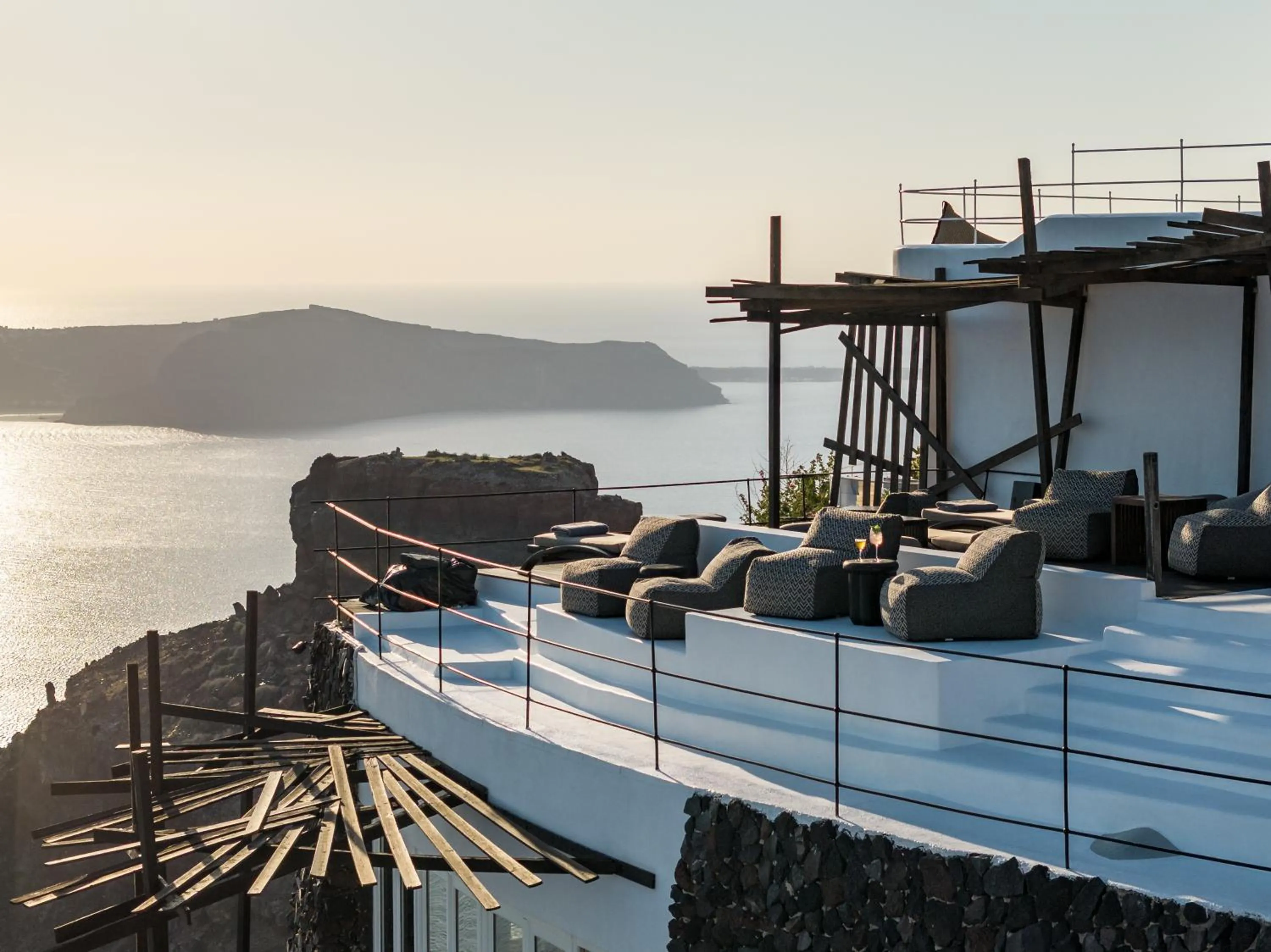 Sea view in Honeymoon Petra Villas