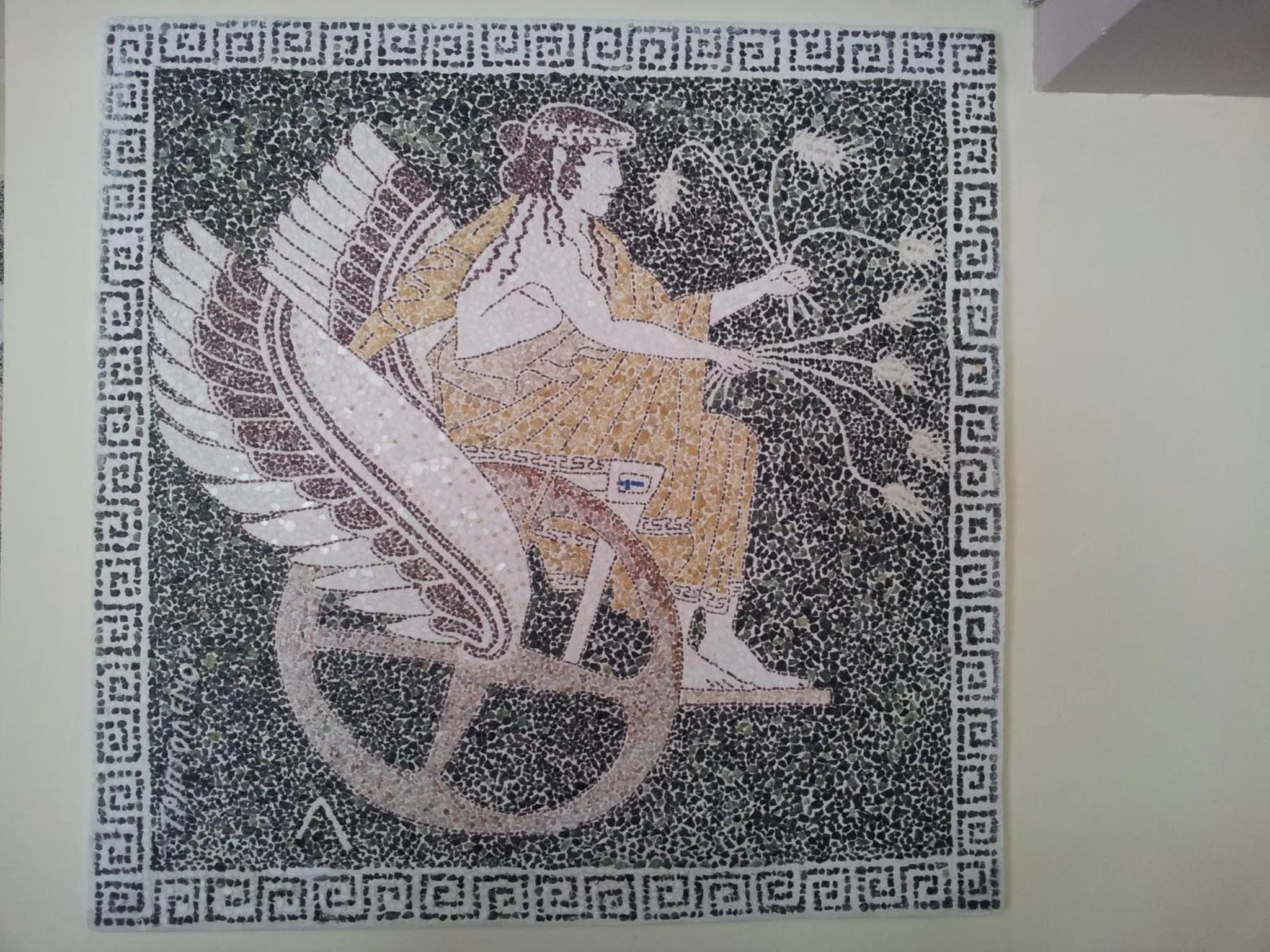 Decorative detail in Hotel Apollon