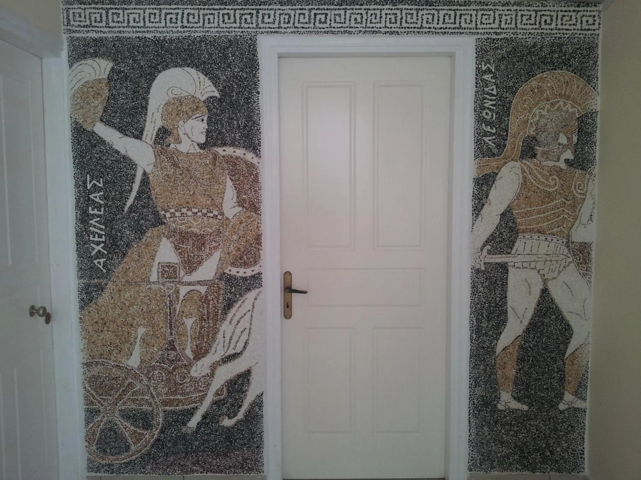 Decorative detail in Hotel Apollon