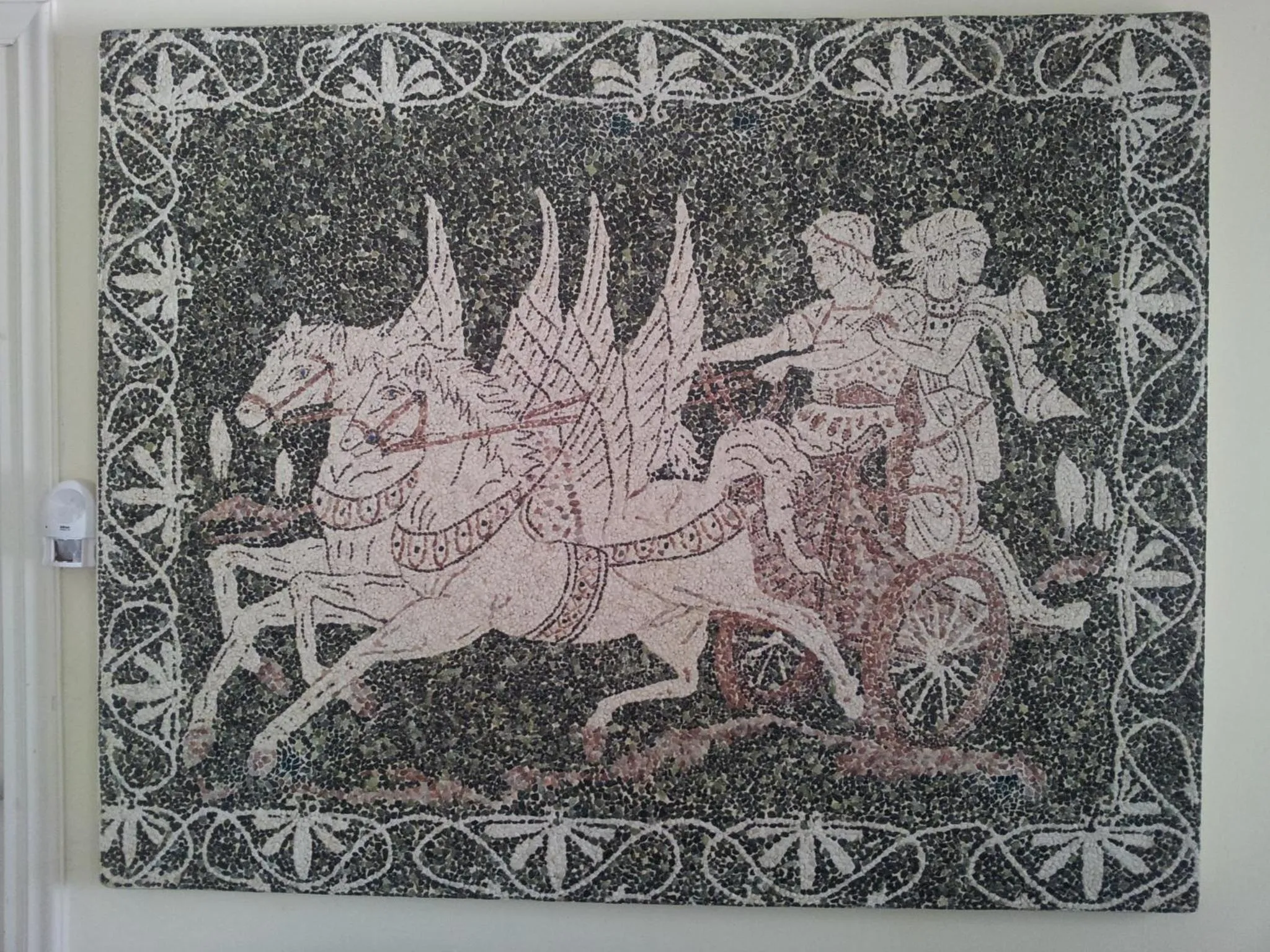 Decorative detail in Hotel Apollon