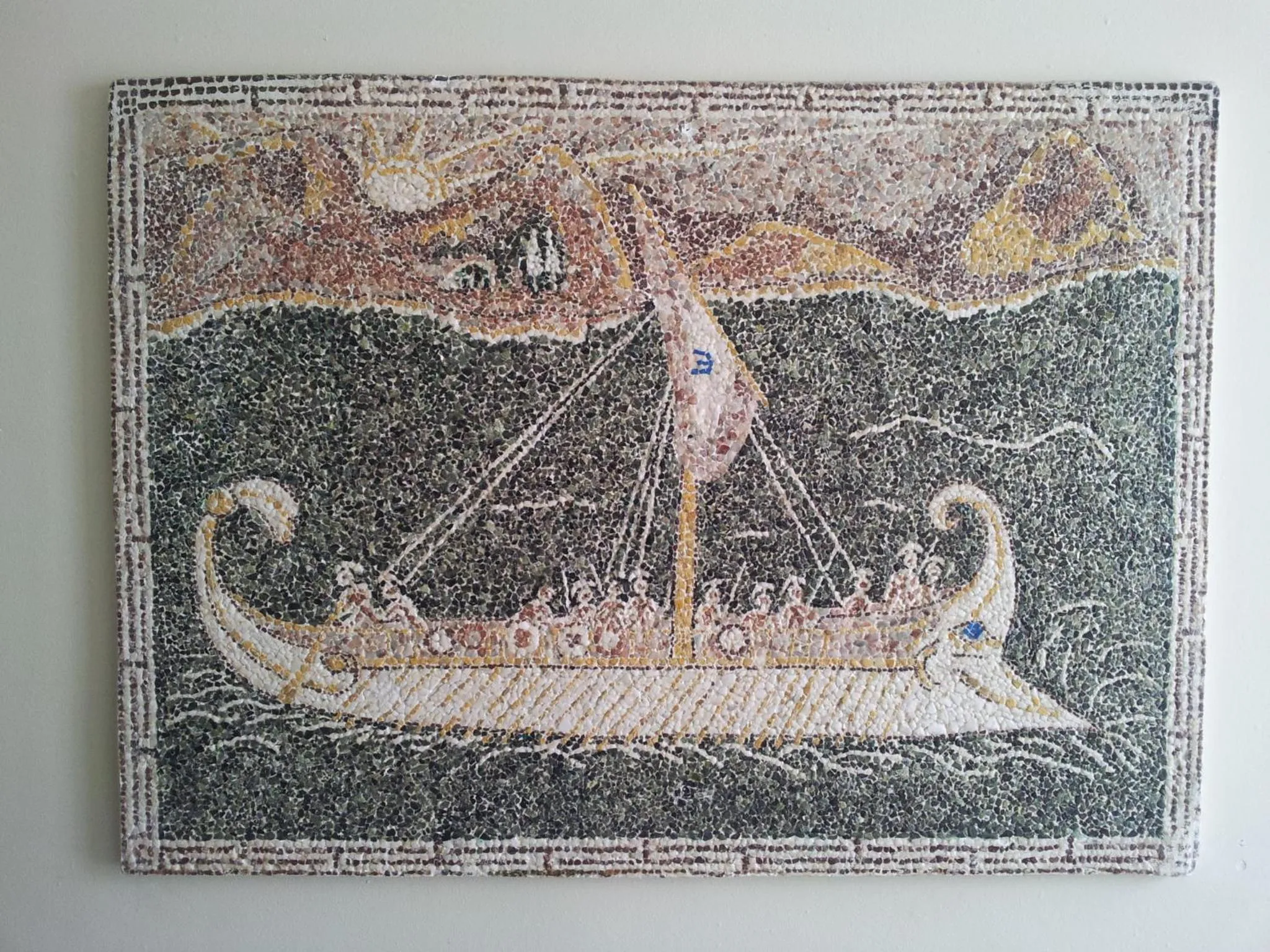 Decorative detail in Hotel Apollon