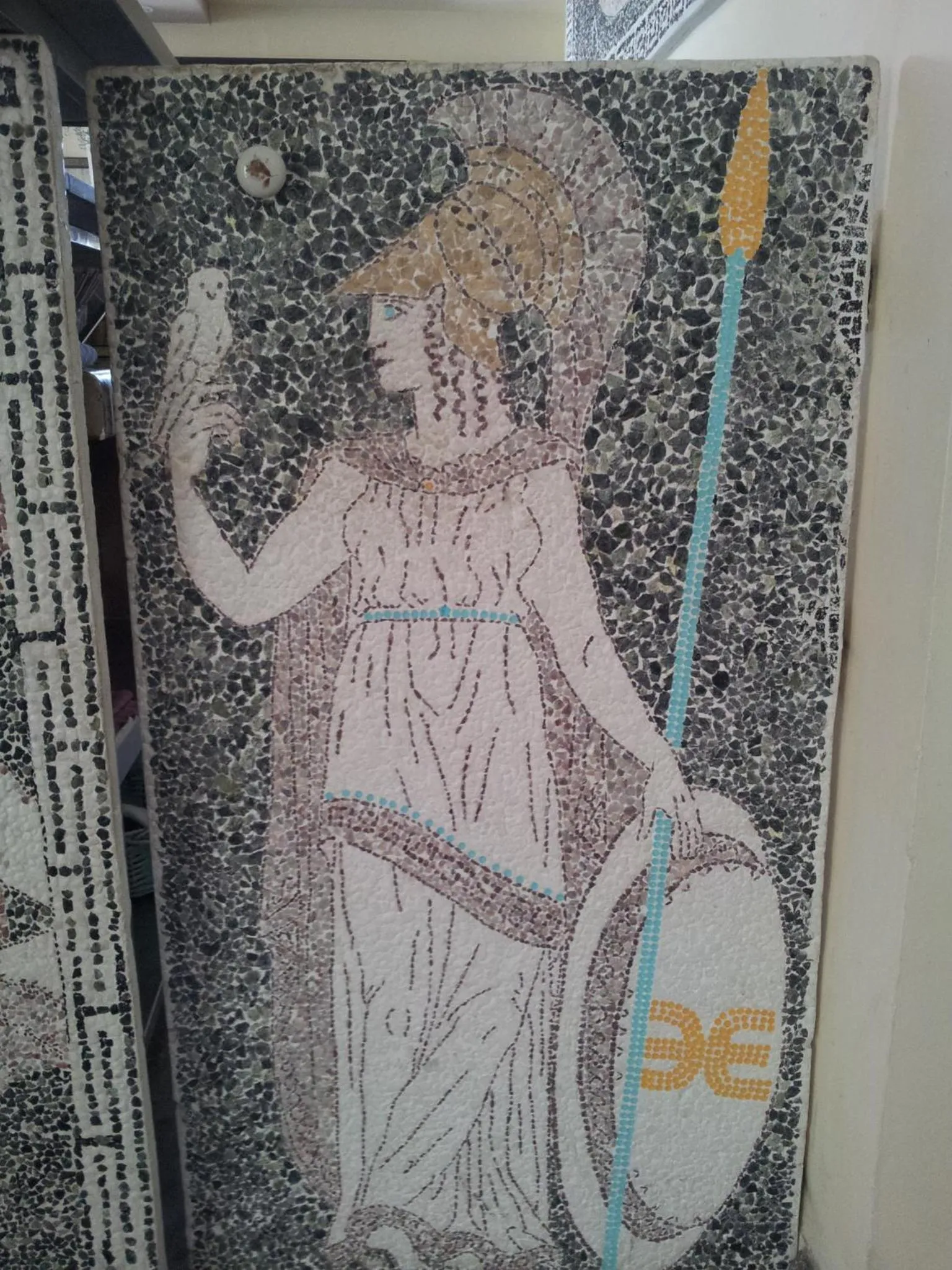 Decorative detail in Hotel Apollon