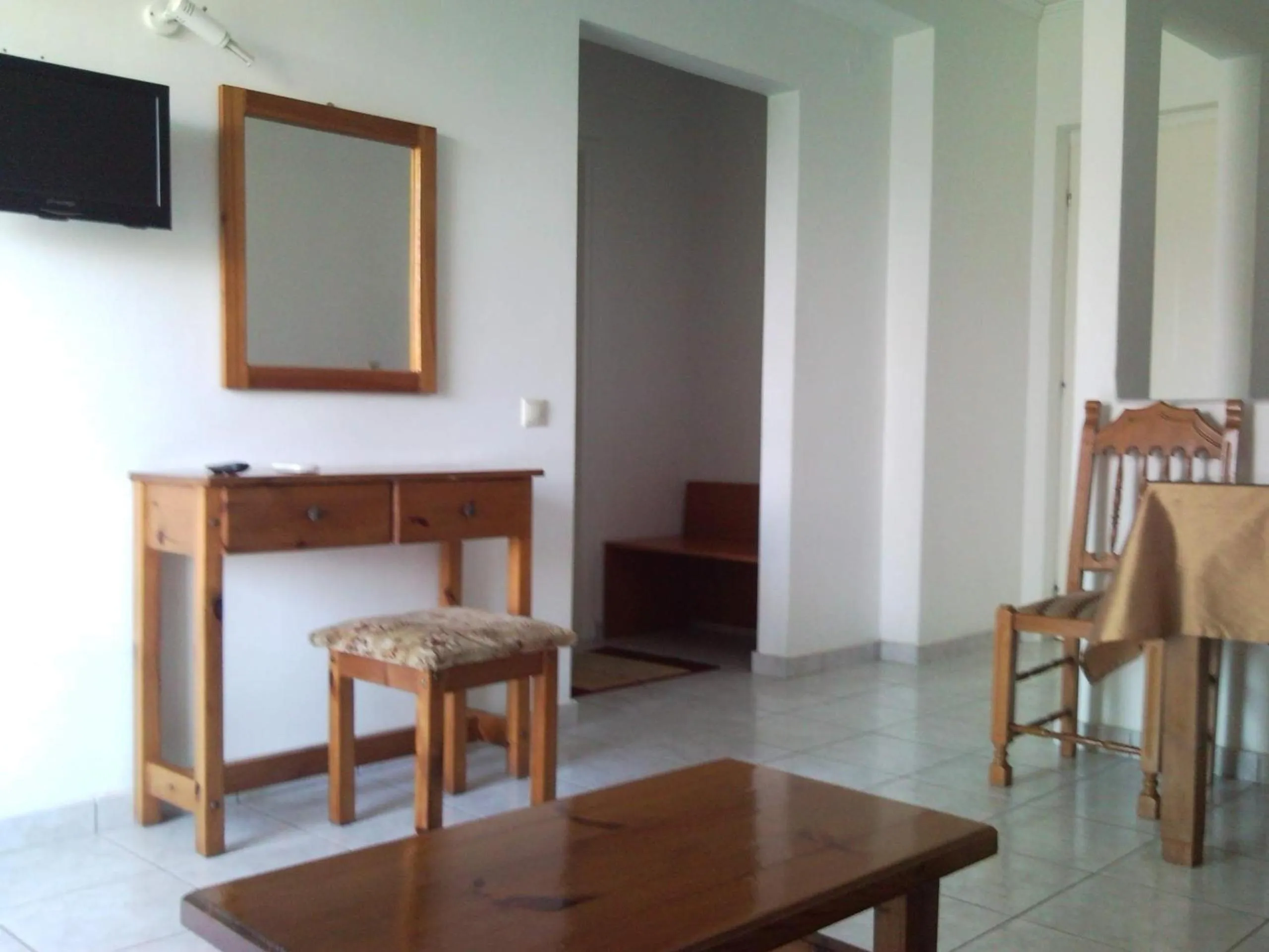 Seating area in Hotel Apollon