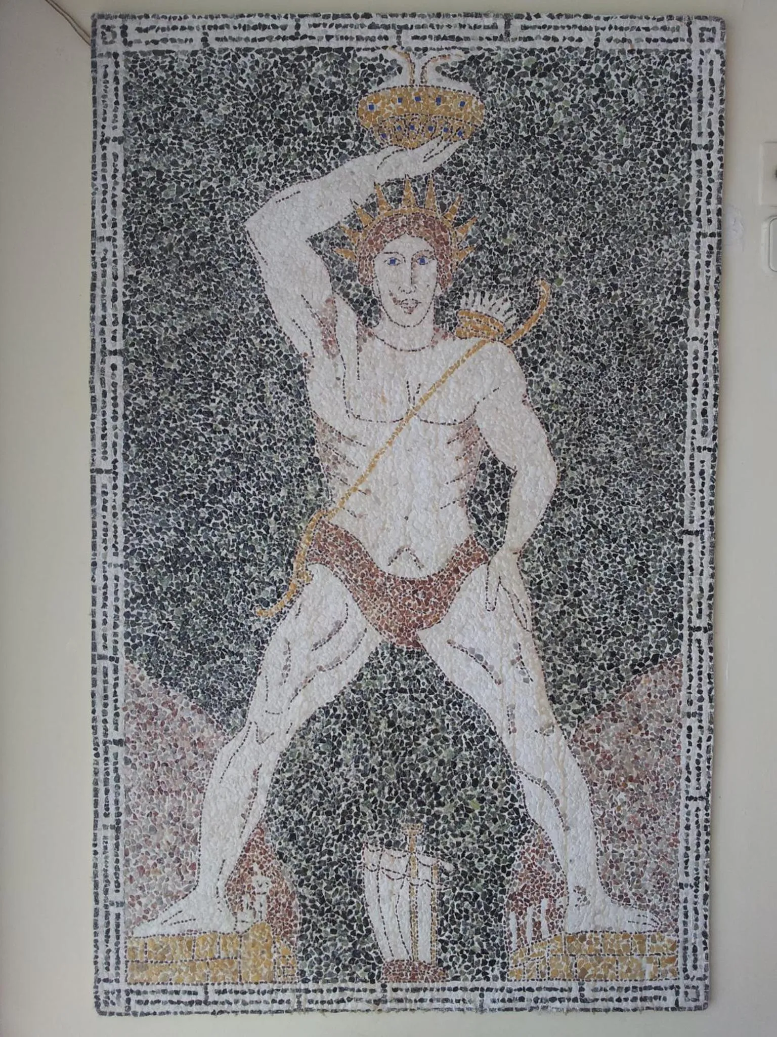 Decorative detail in Hotel Apollon