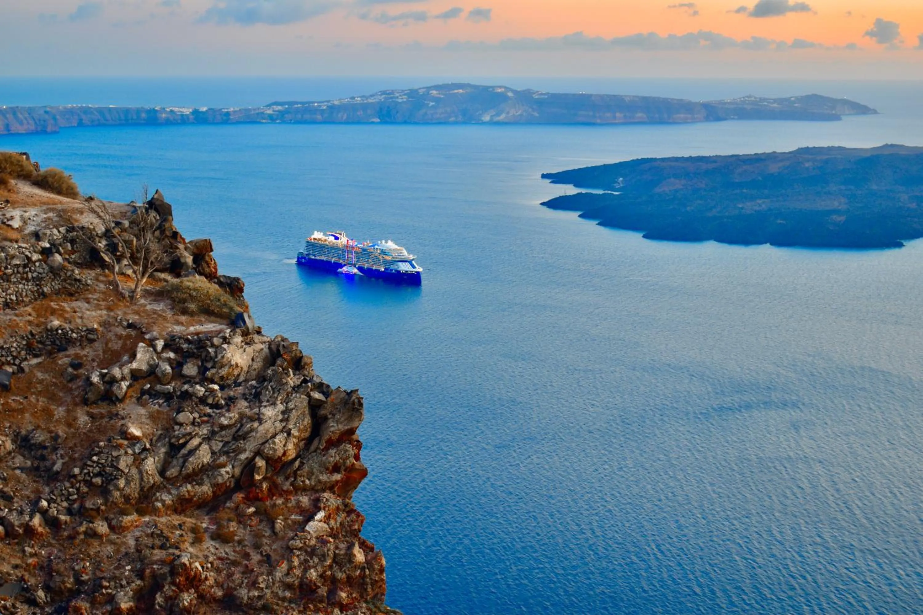 Sea view in Aeolos Art & Eco Suites Adults Only