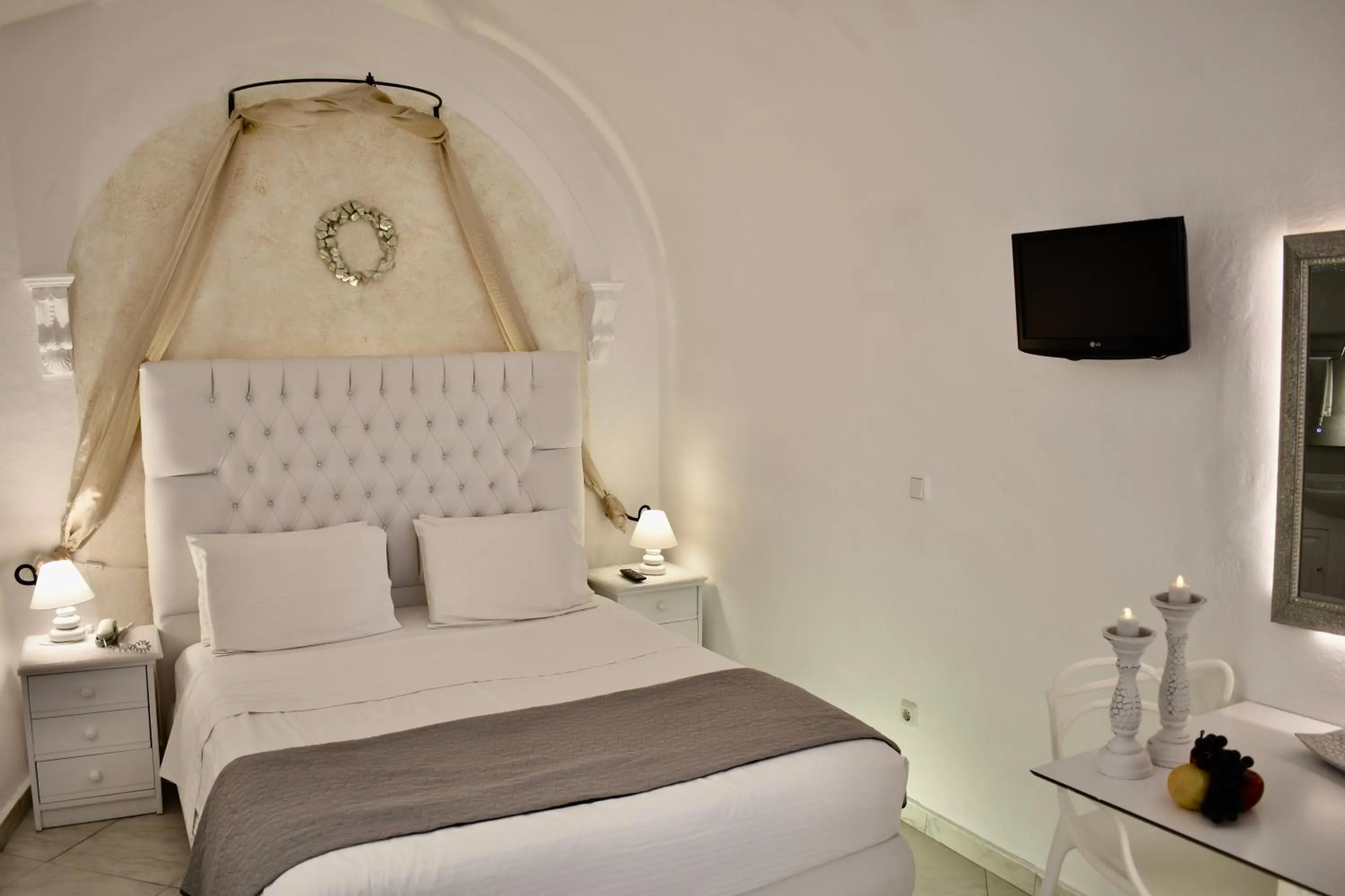 Photo of the whole room, Bed in Aeolos Art & Eco Suites Adults Only