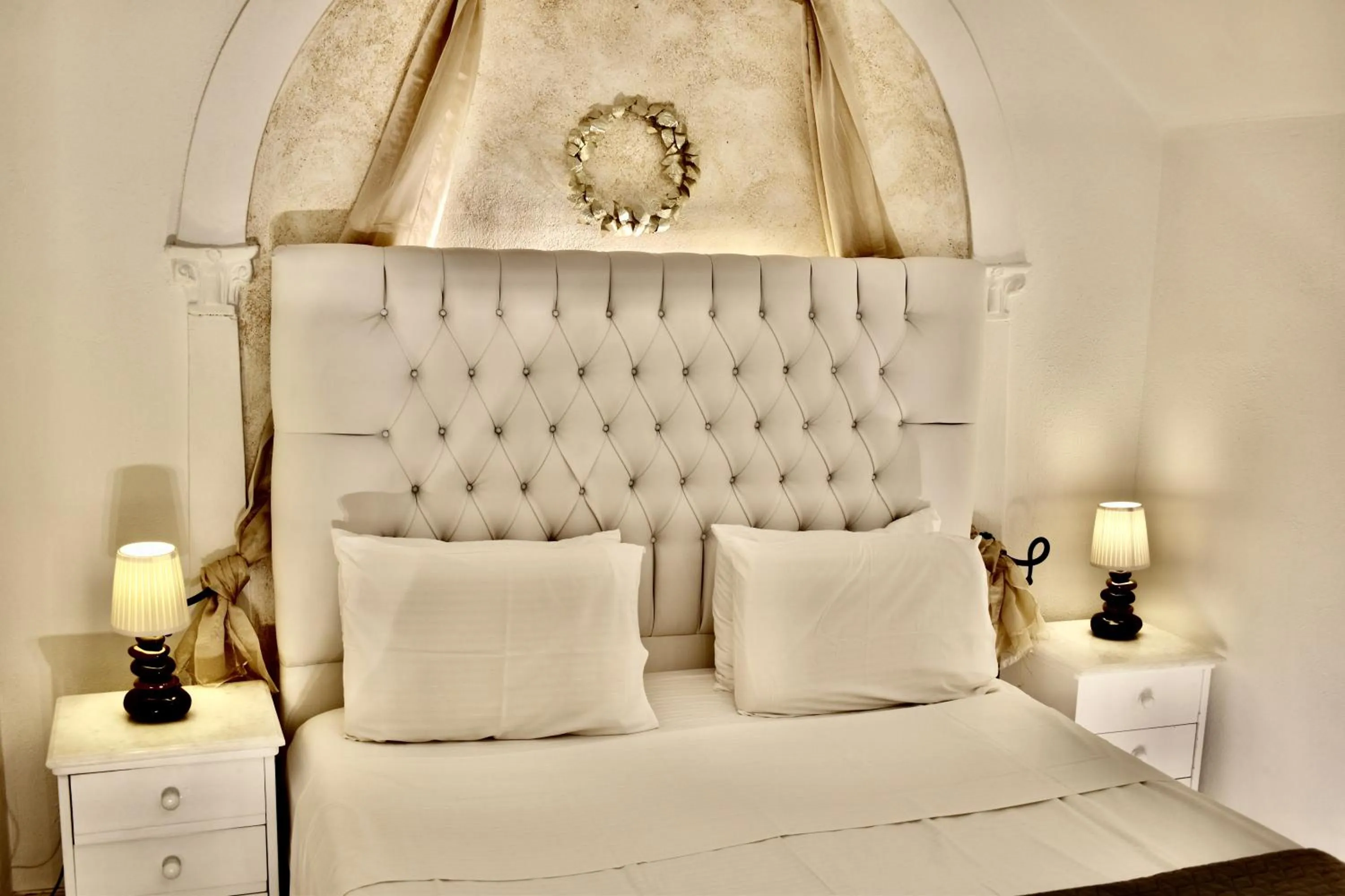 TV and multimedia, Bed in Aeolos Art & Eco Suites Adults Only