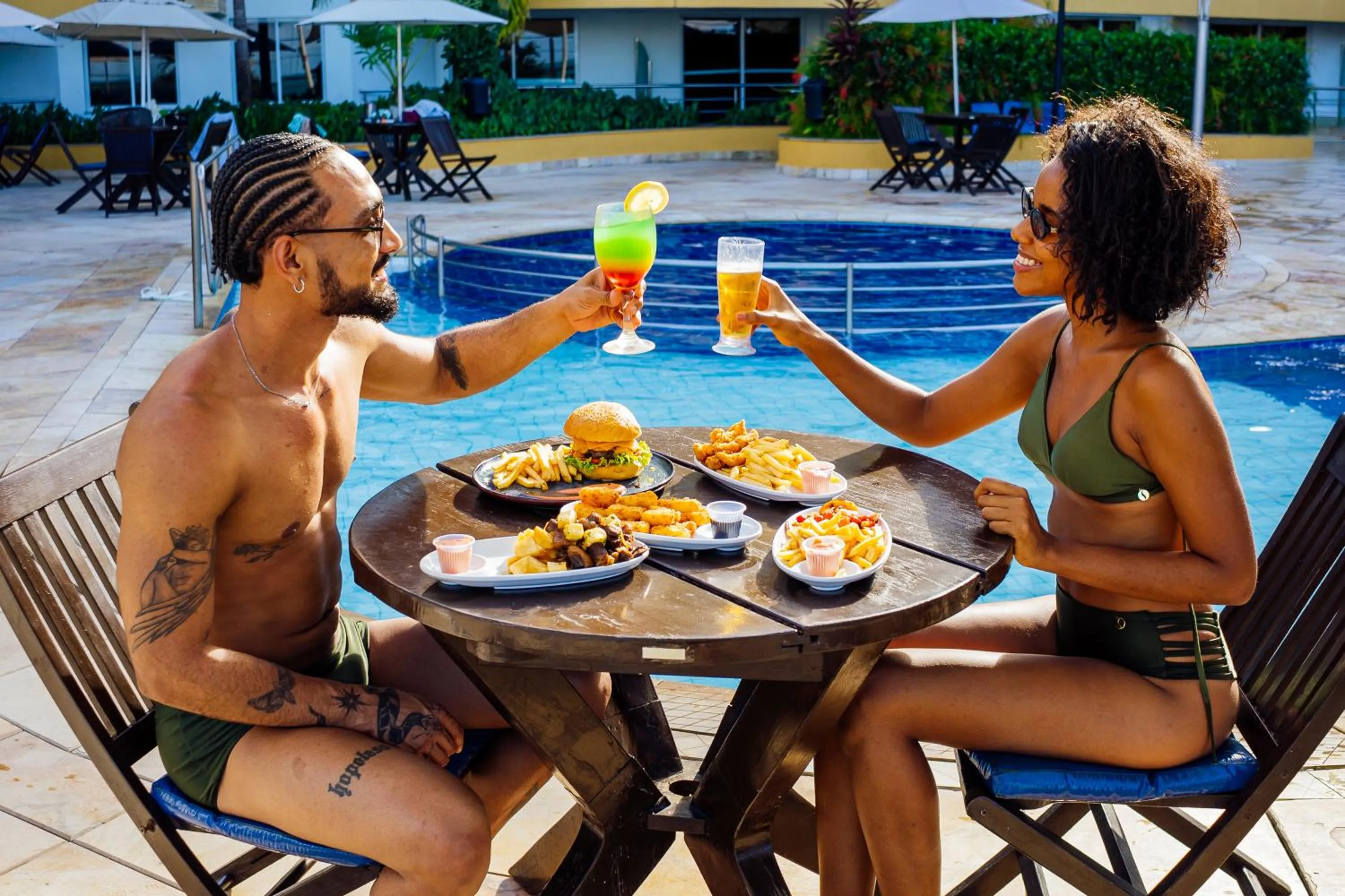 Swimming pool in Aquaria Natal Hotel