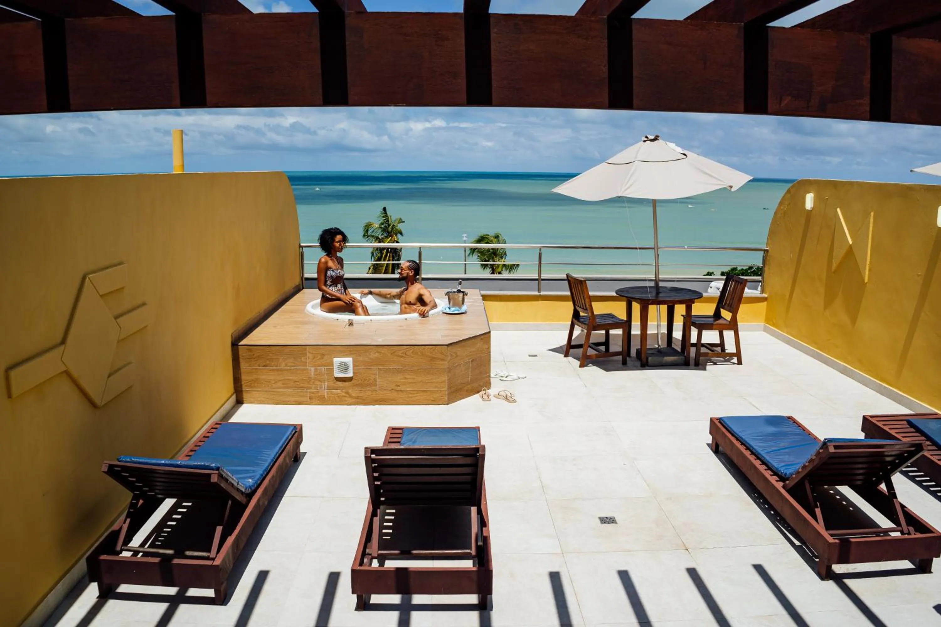 Bedroom in Aquaria Natal Hotel