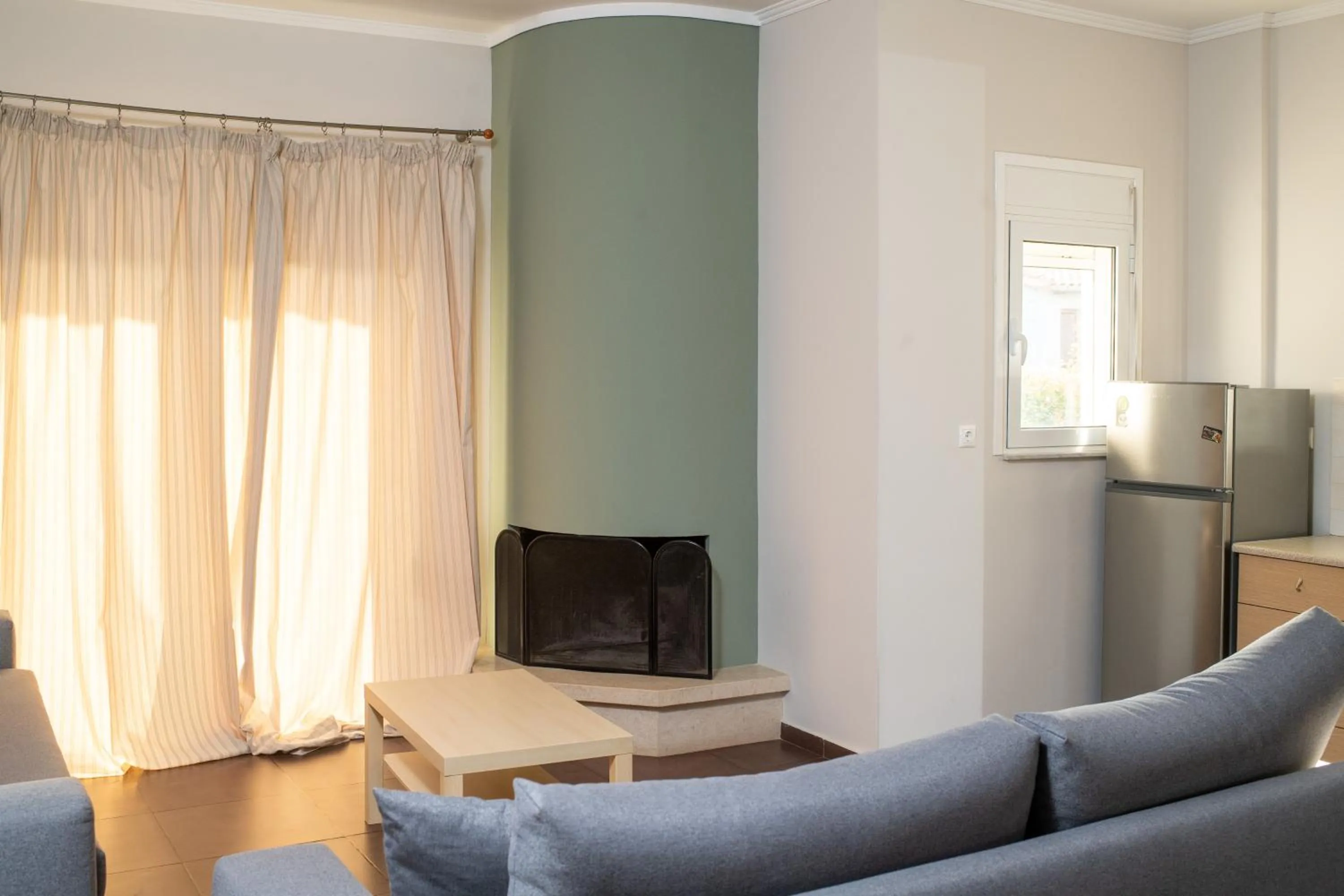 Living room in Alkistis Hotel