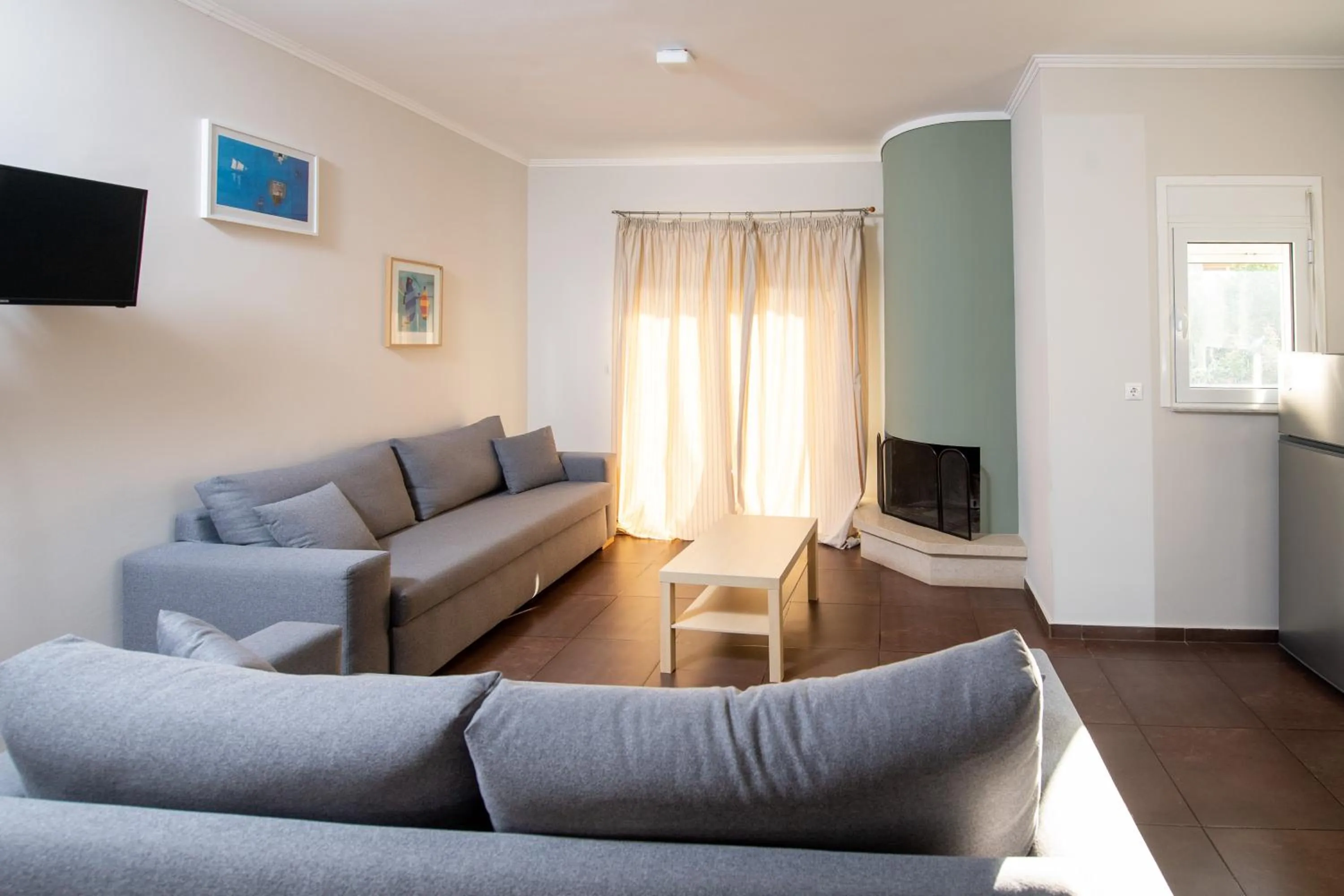 Living room in Alkistis Hotel