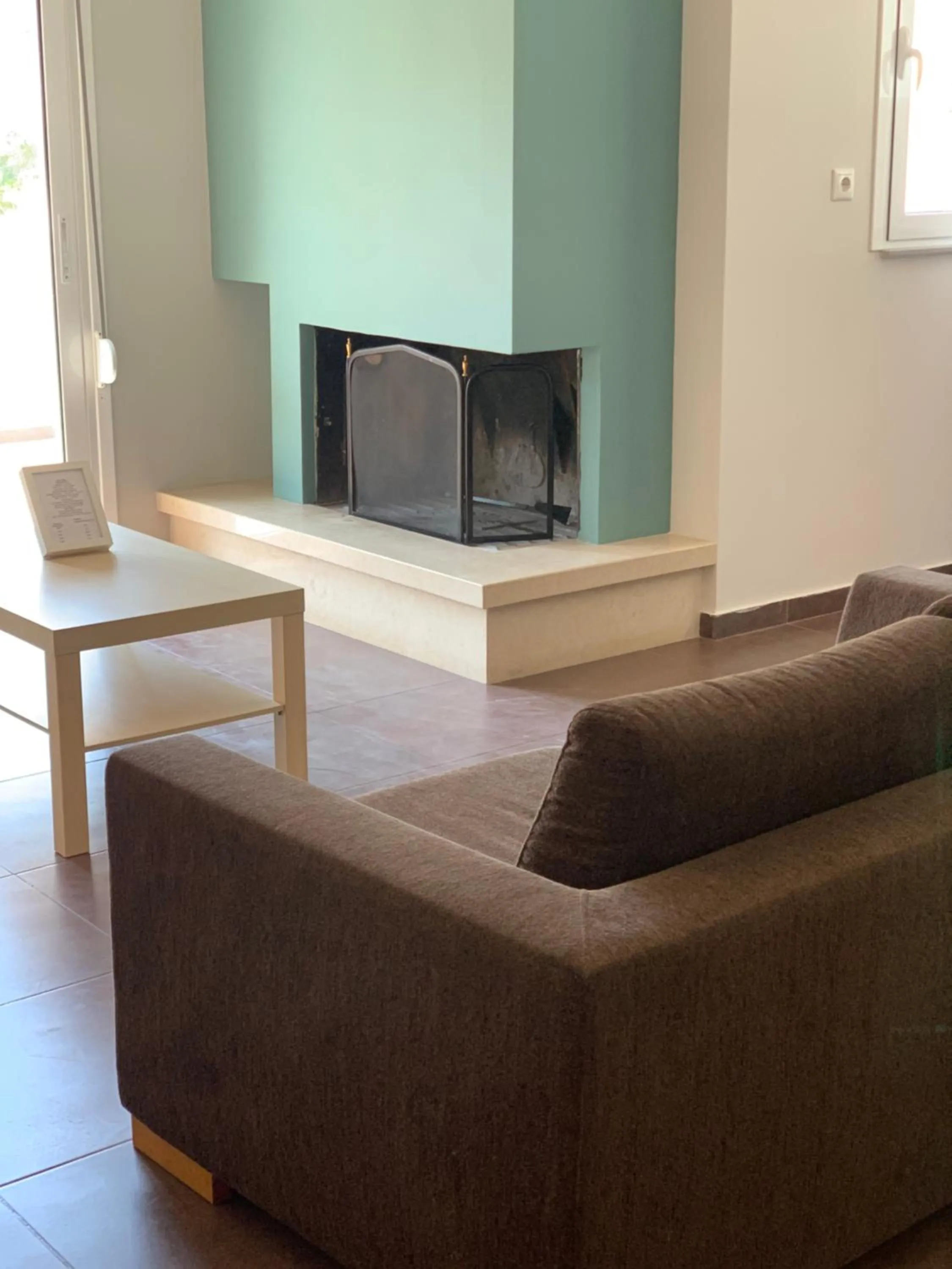 Seating area in Alkistis Hotel