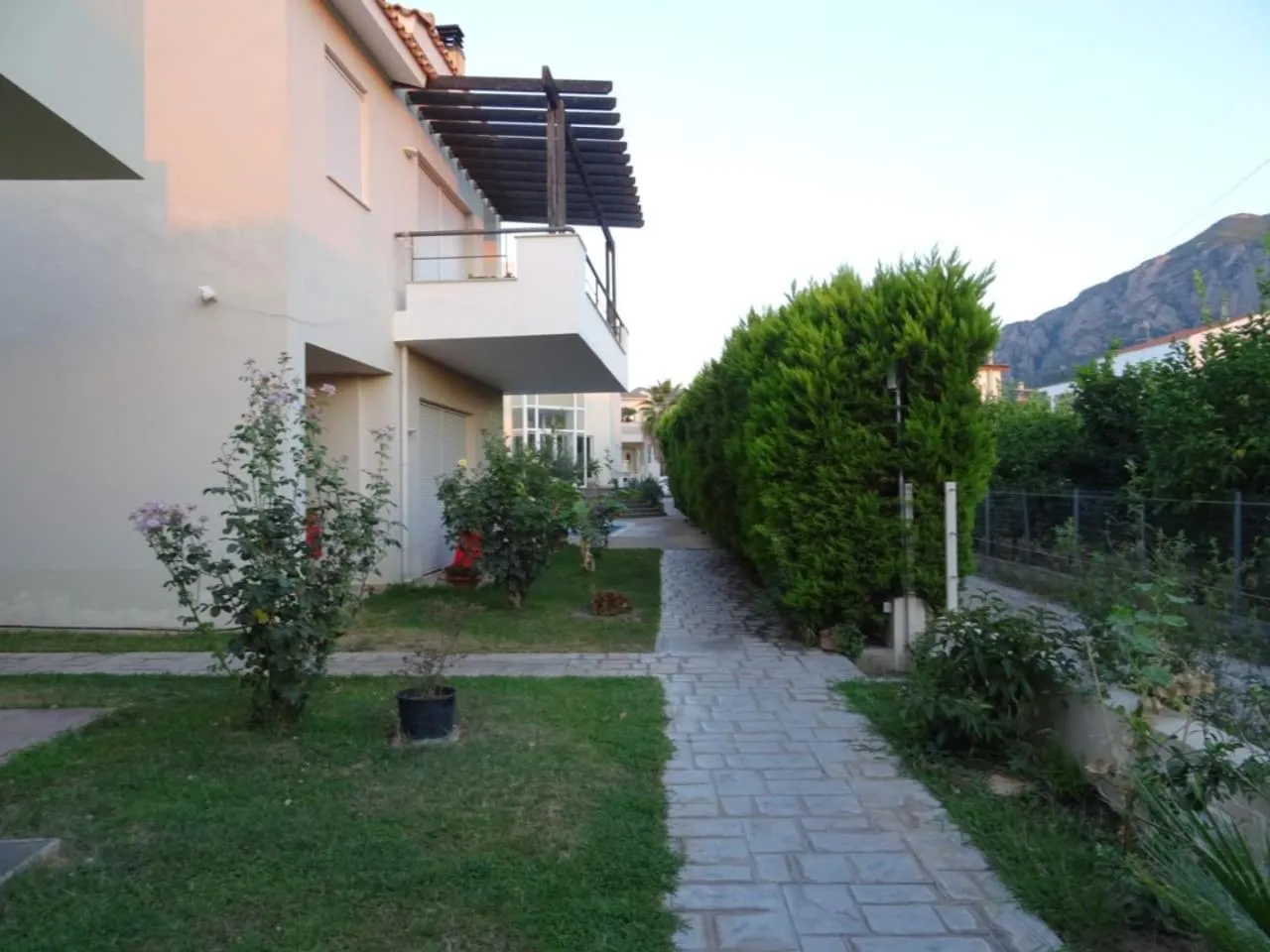 Garden in Alkistis Hotel