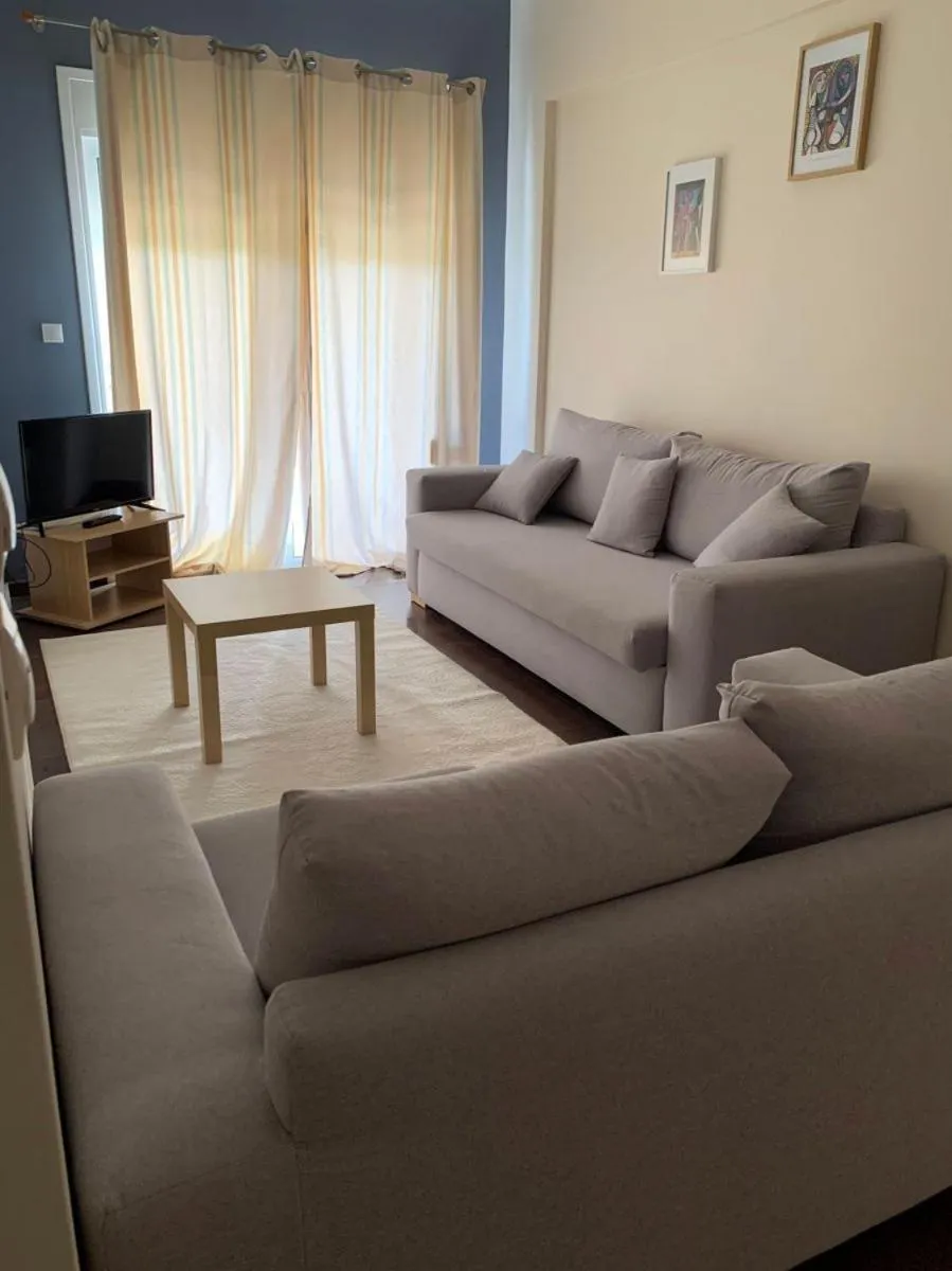 Seating area in Alkistis Hotel