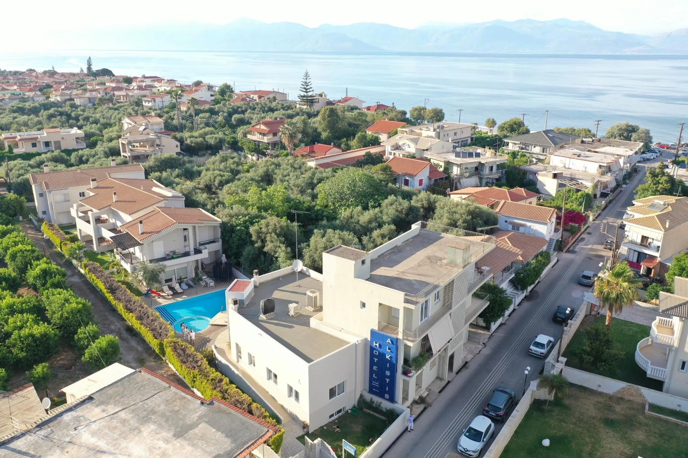 Natural landscape in Alkistis Hotel