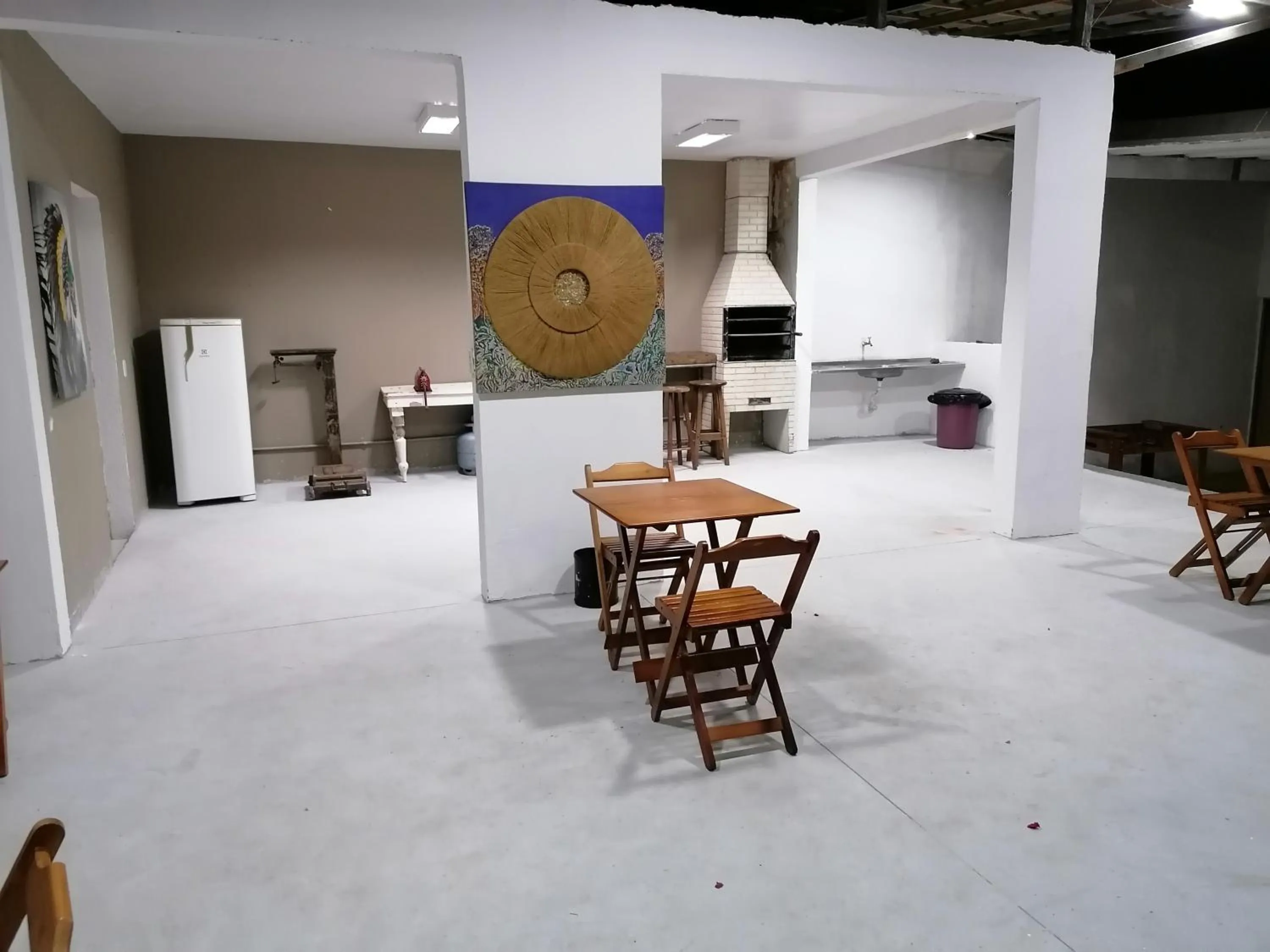 BBQ facilities in Pousada TOP Mairiporã