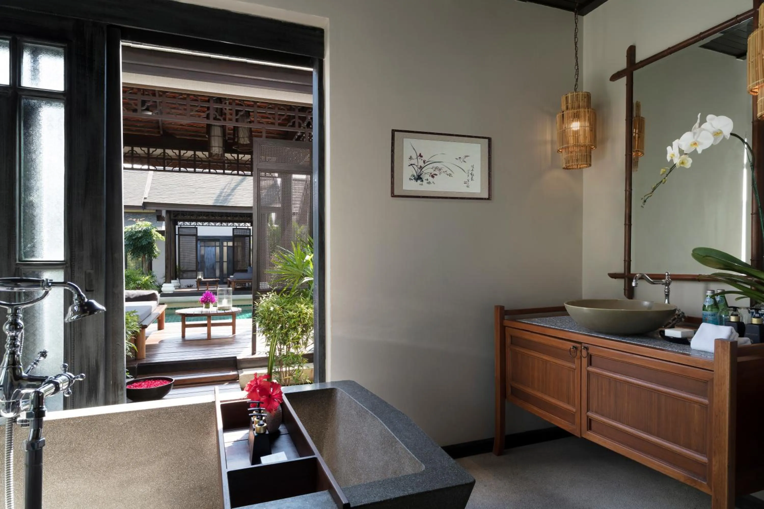 Bathroom in Anantara Lawana Koh Samui Resort