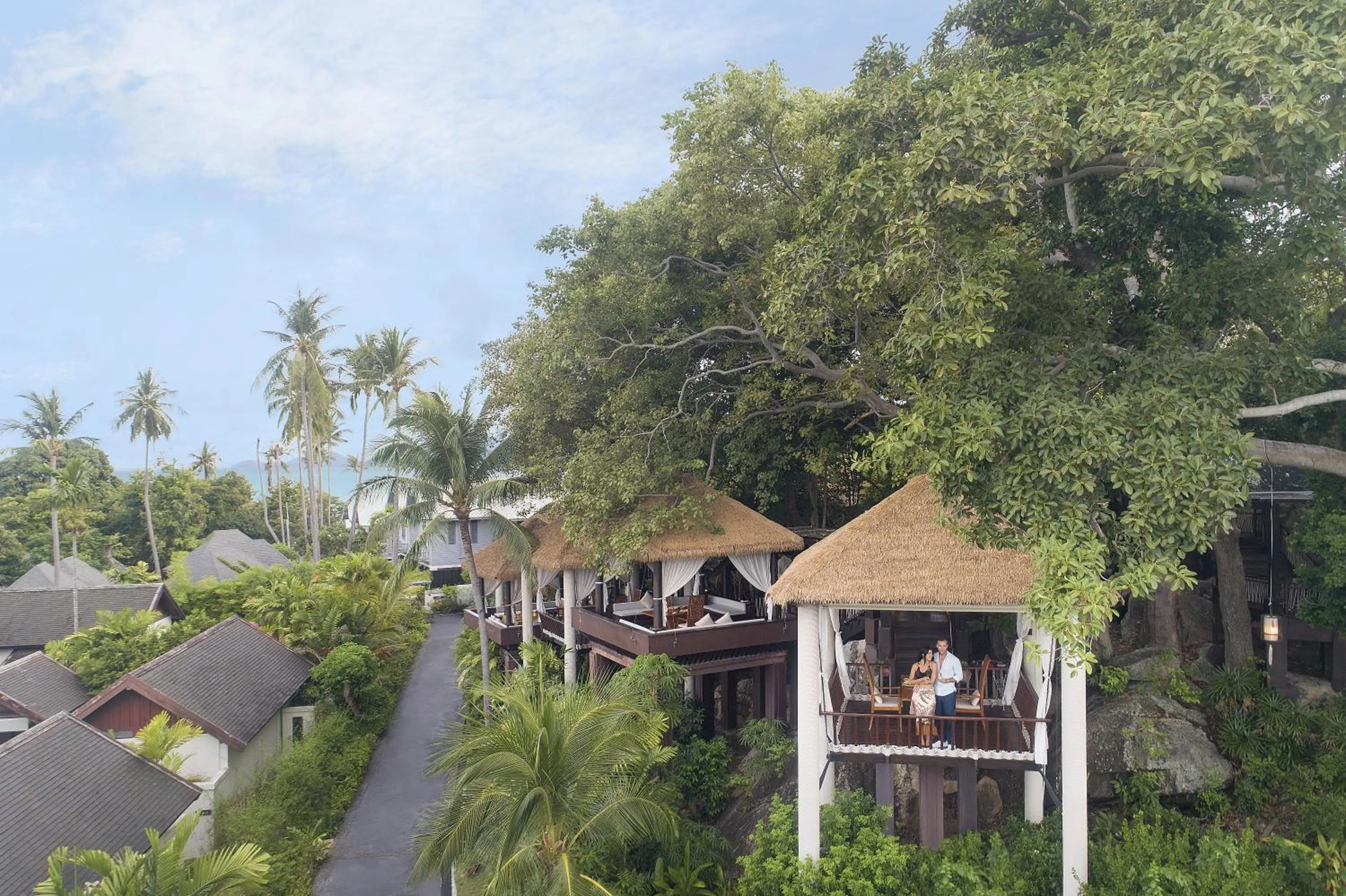 Property building in Anantara Lawana Koh Samui Resort