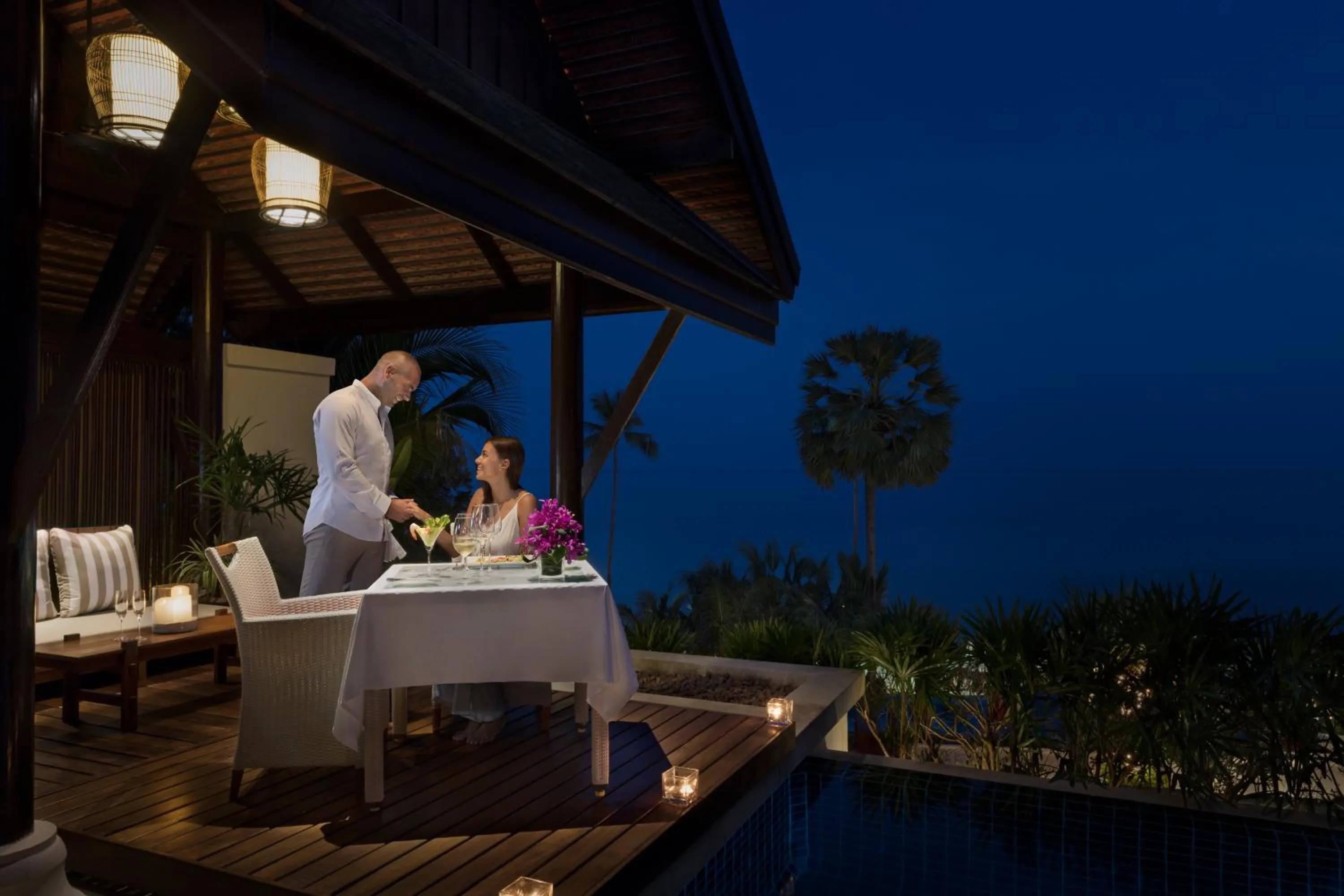 Patio in Anantara Lawana Koh Samui Resort