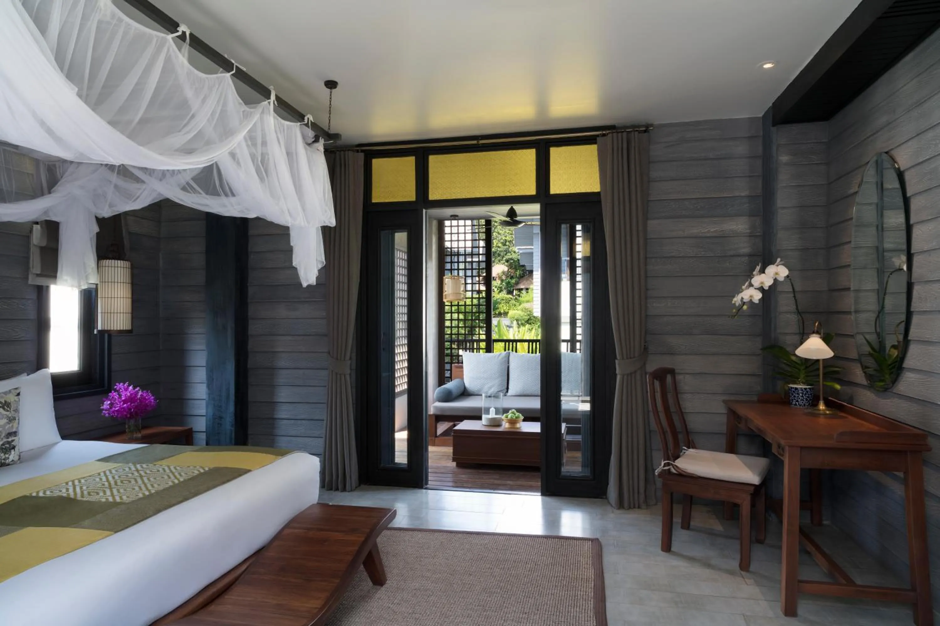 Bedroom, Bed in Anantara Lawana Koh Samui Resort