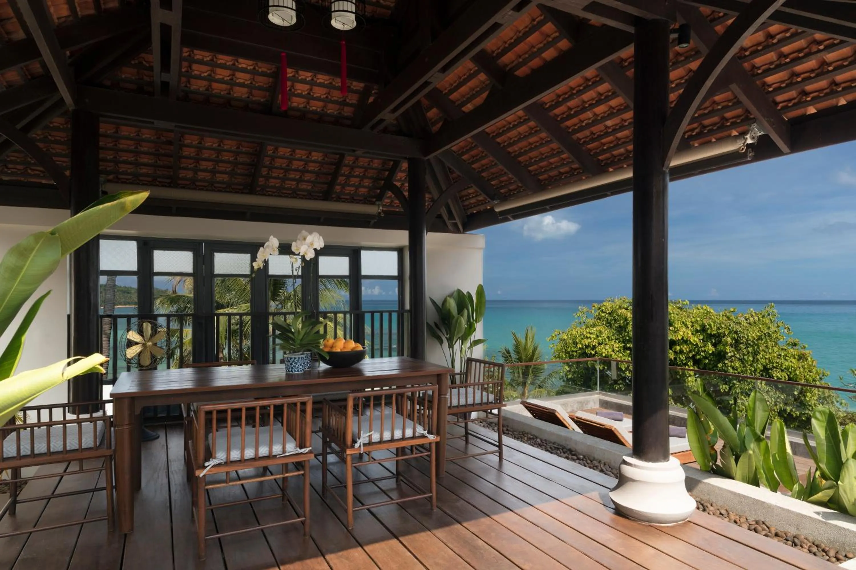 Balcony/Terrace in Anantara Lawana Koh Samui Resort