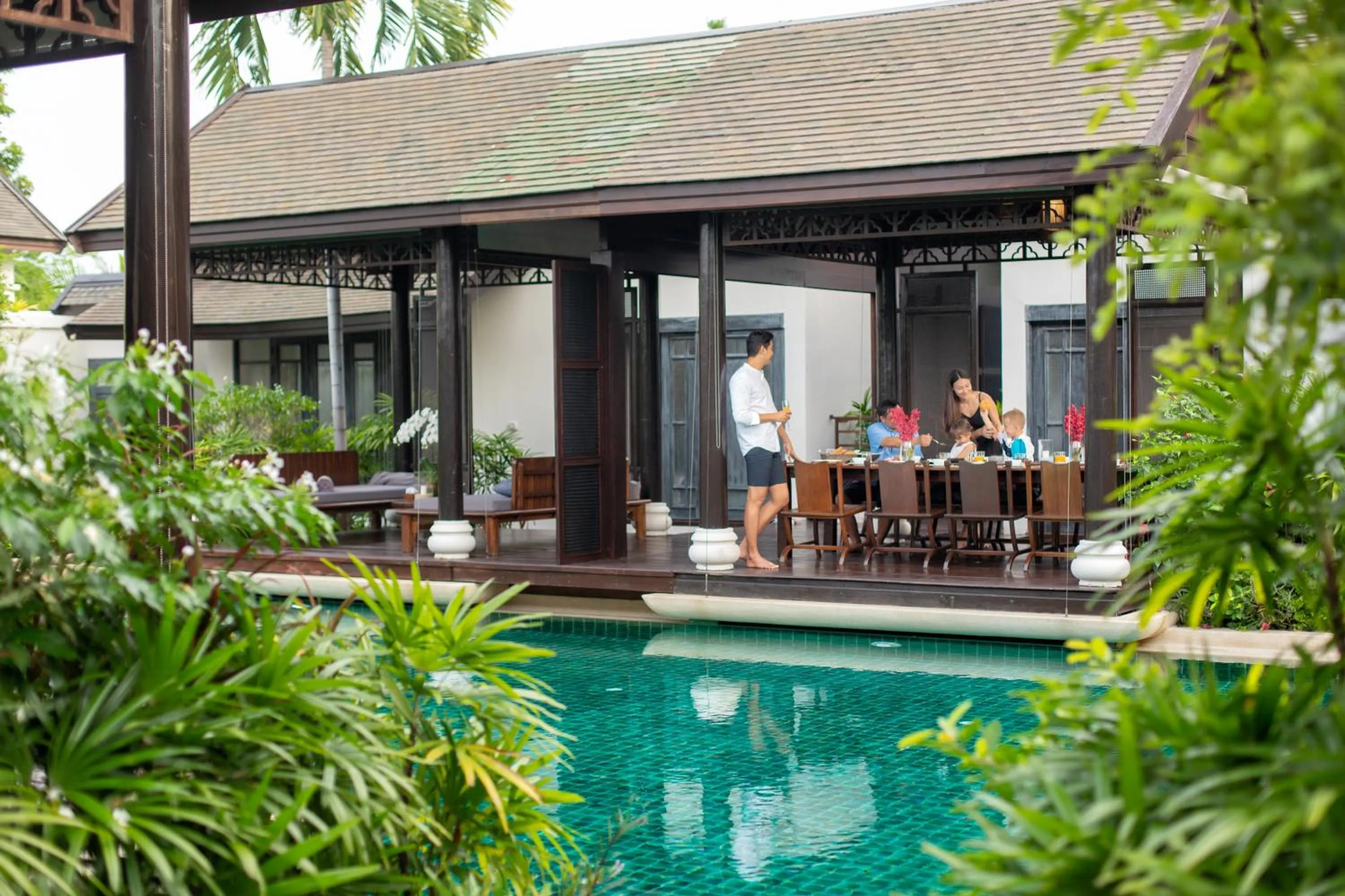 People in Anantara Lawana Koh Samui Resort