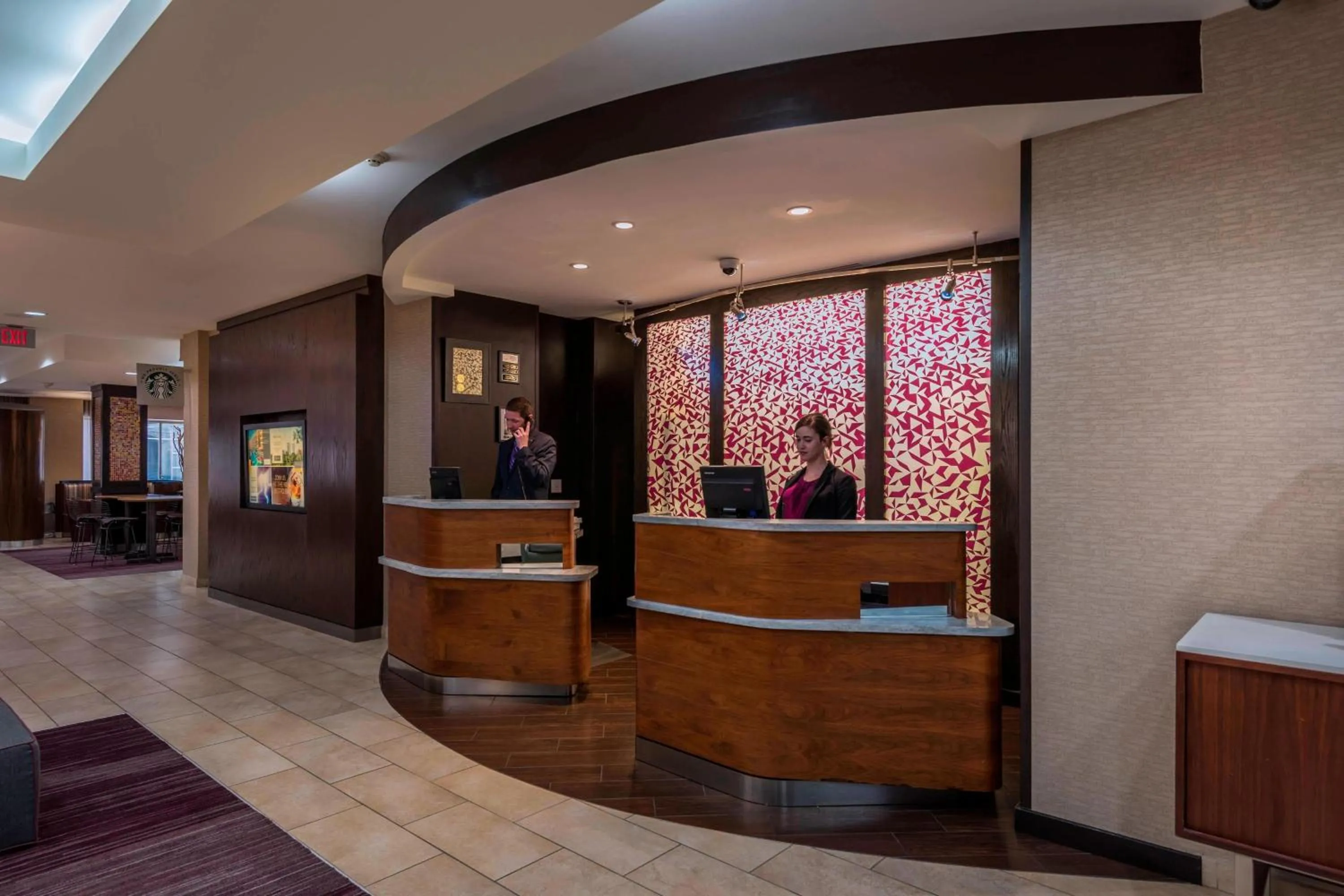 Lobby or reception in Courtyard by Marriott Tulsa Downtown