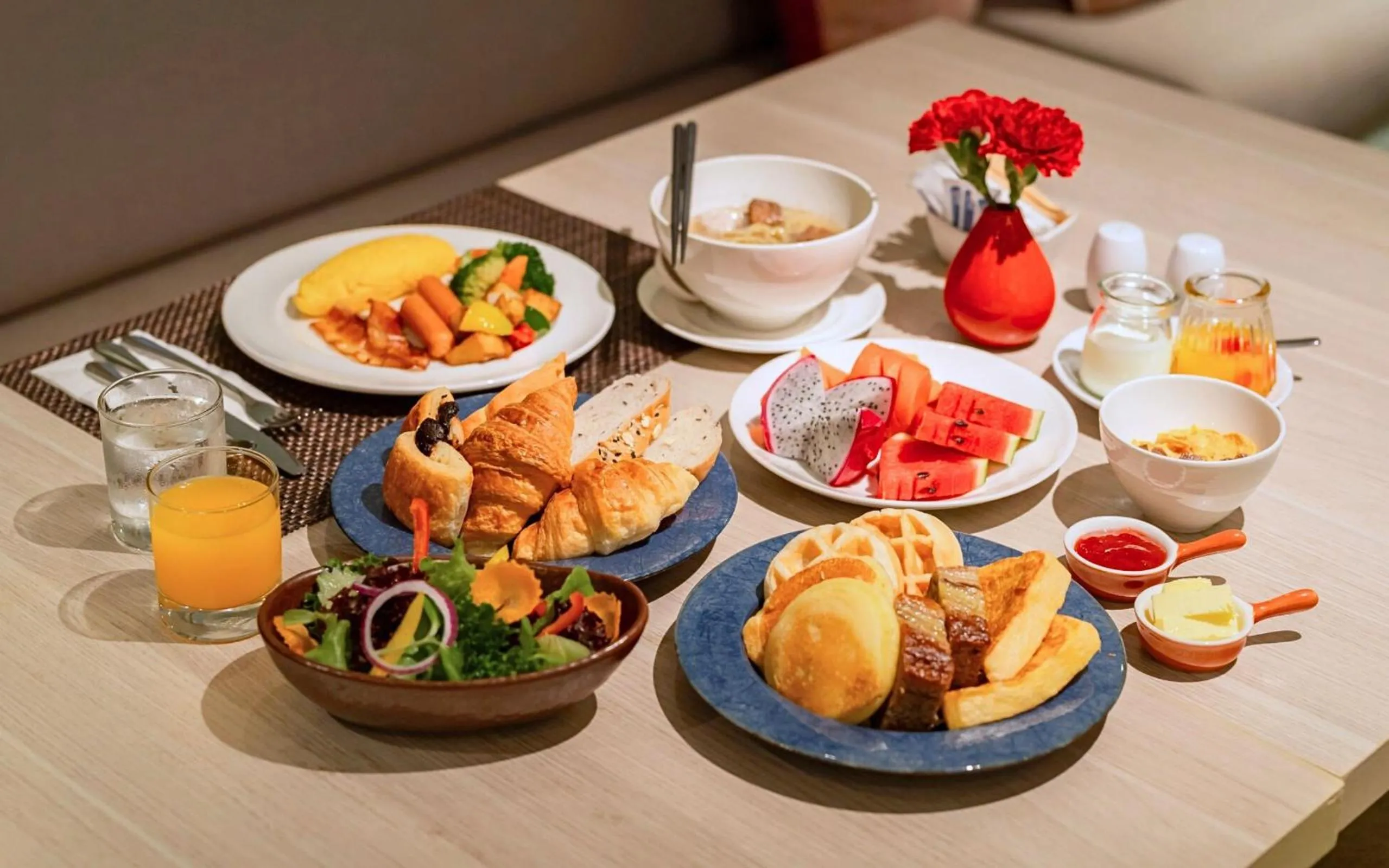 Breakfast in Dusit Princess Chiang Mai