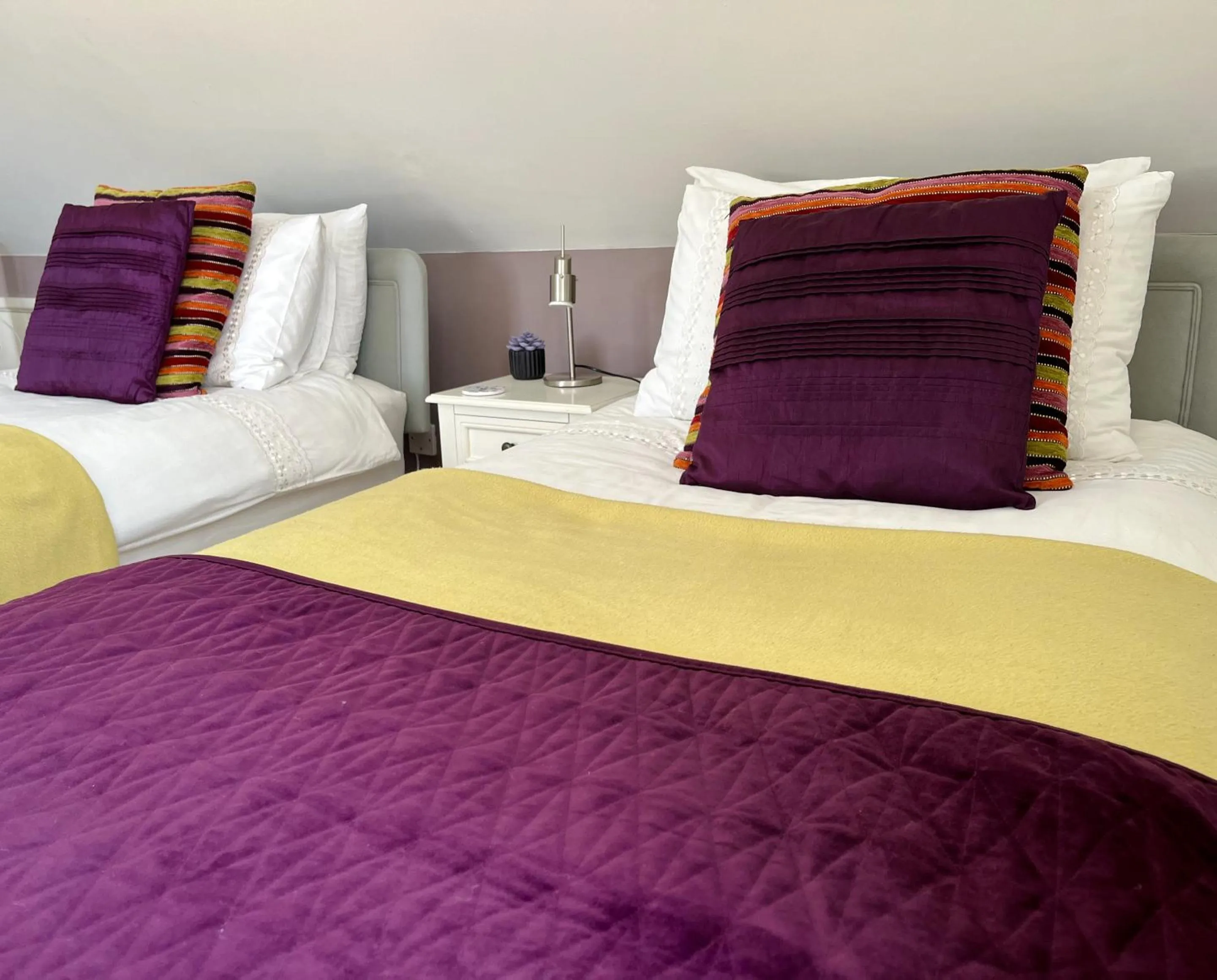 Bedroom, Bed in Priors Oak - A Cosy Studio with Countryside Views in Dorset