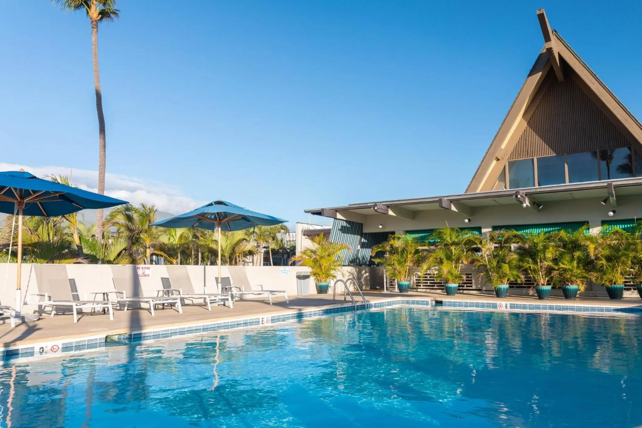 Swimming pool in Maui Beach Hotel
