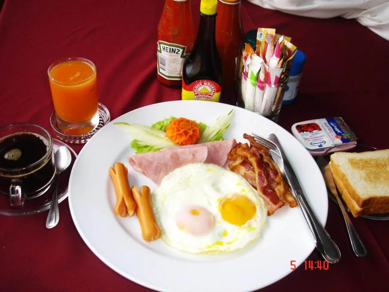 Breakfast in Lamai Guesthouse