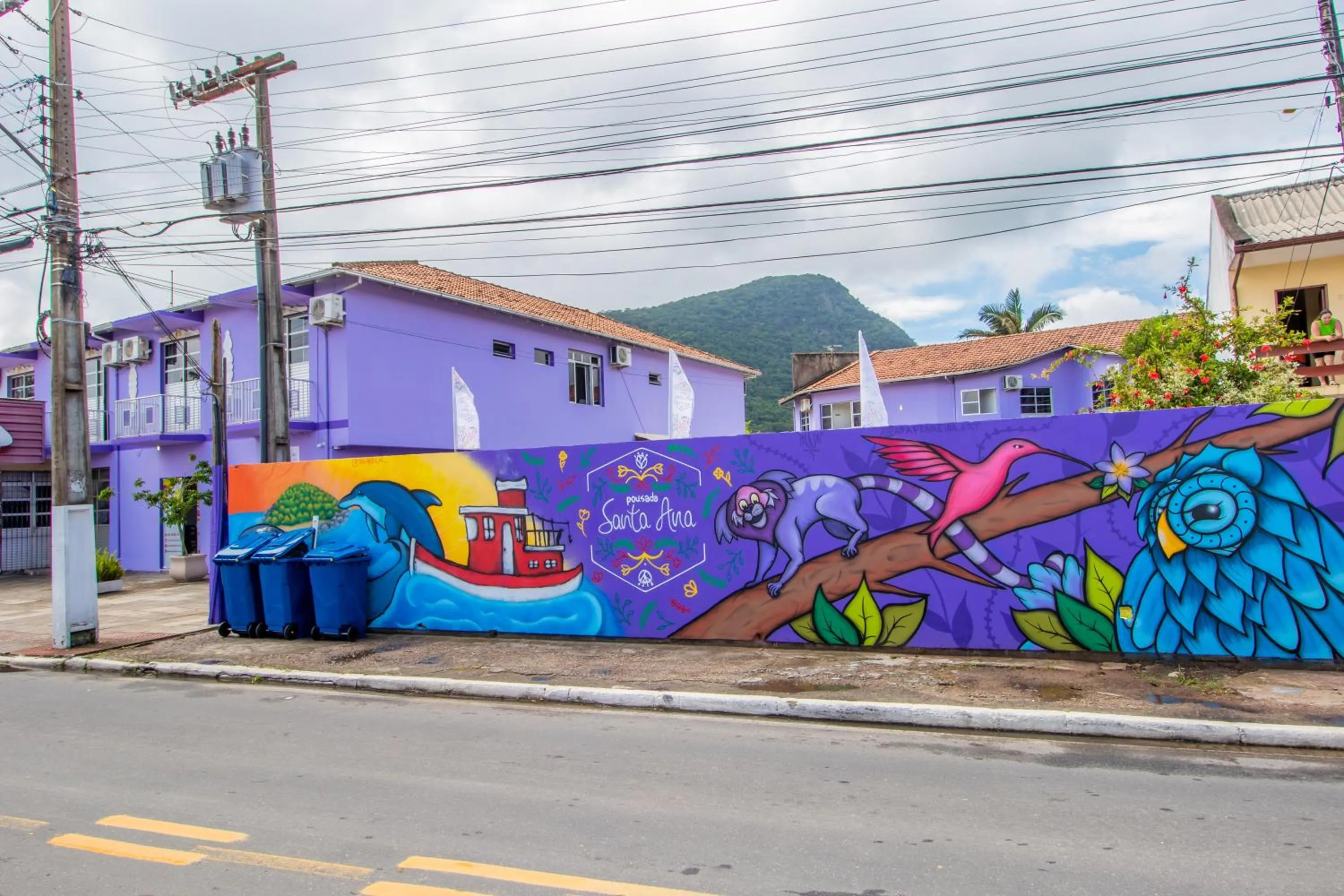 Street view in Pousada Santa Ana