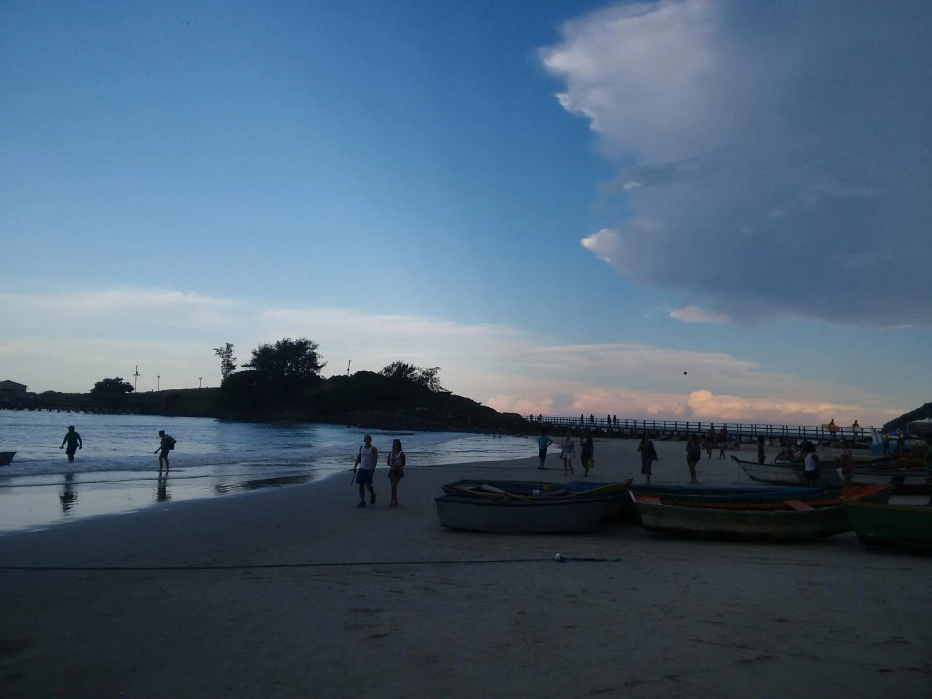 Beach in Pousada Santa Ana